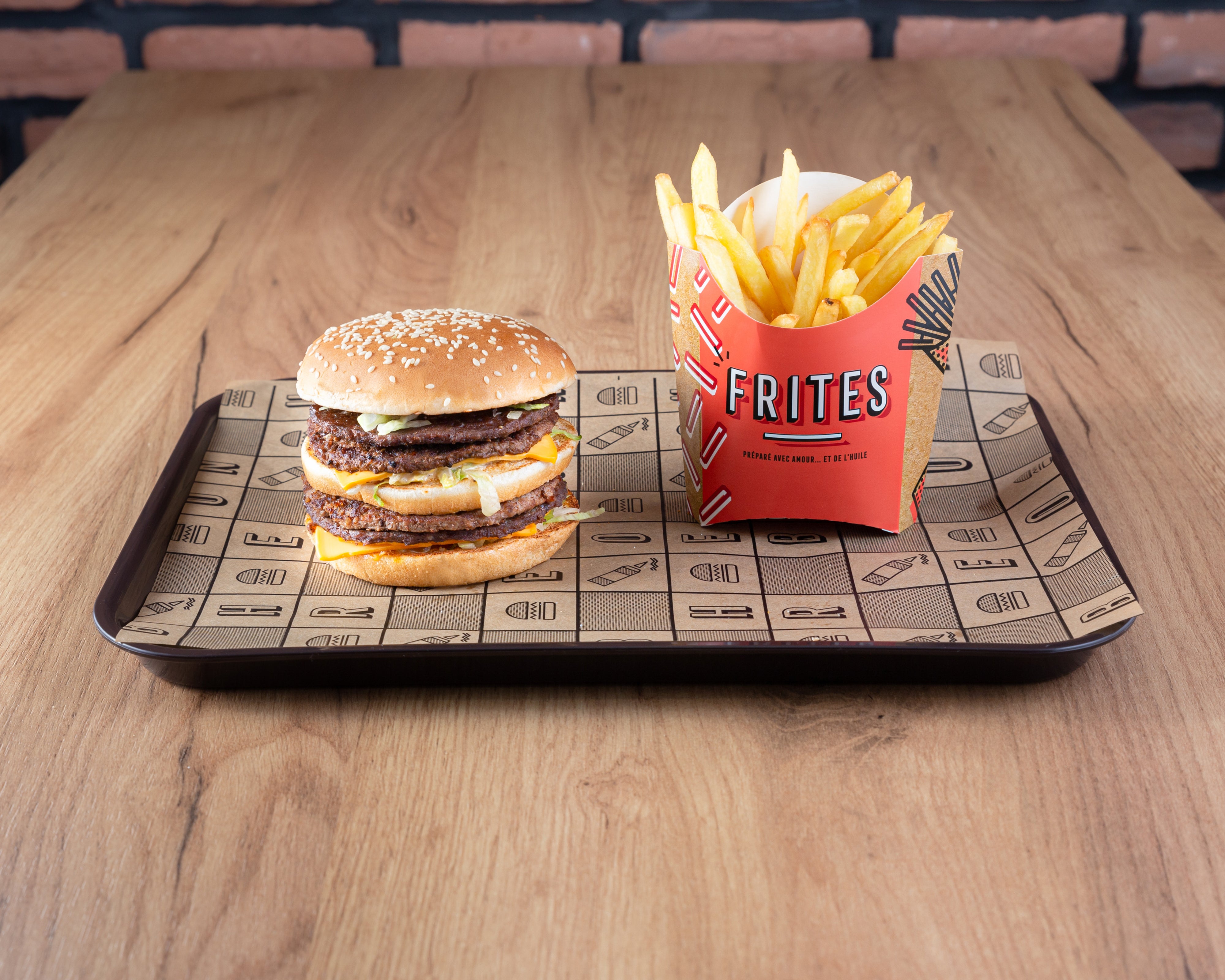 Menu max B burger