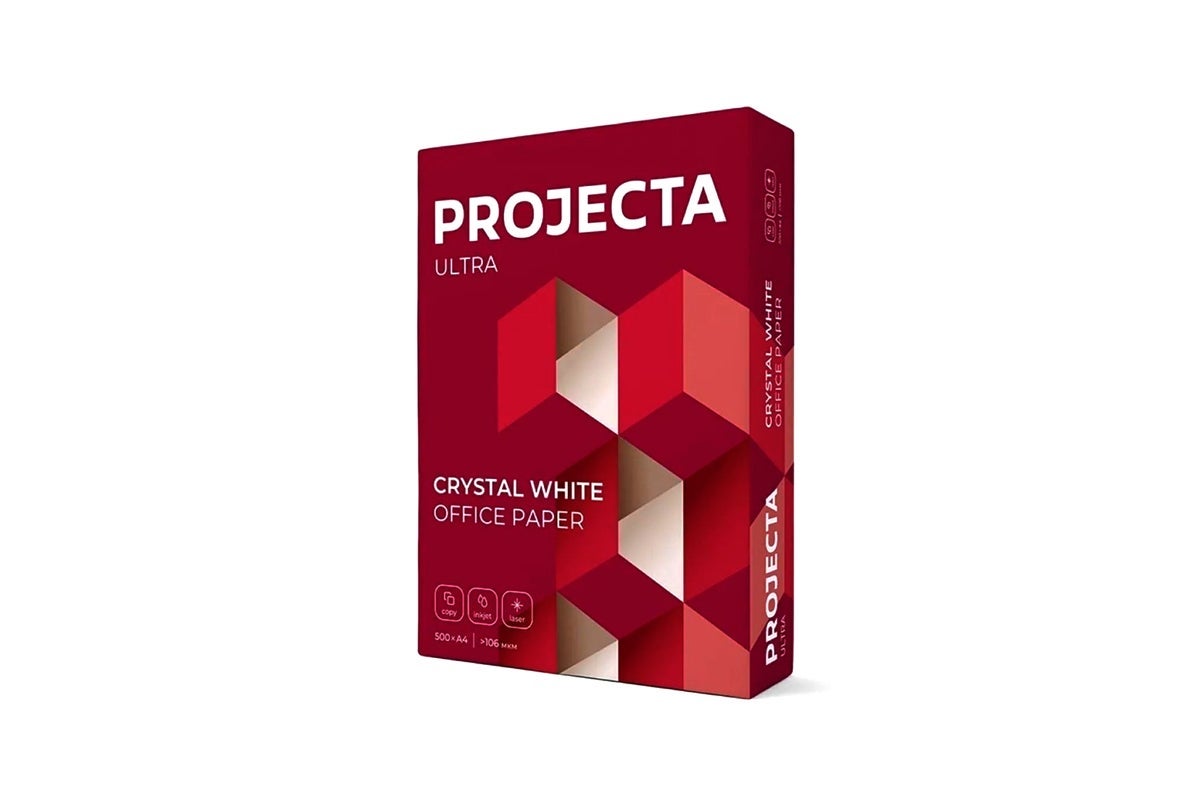 Ultra A4 White 80 GSM Office Papers By Projecta - 500 Sheets