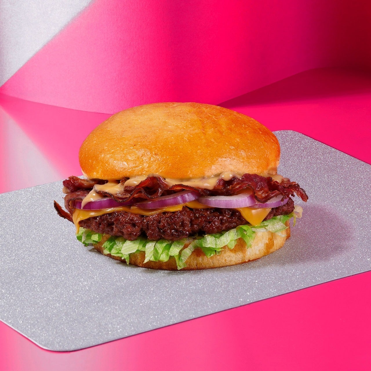 Burger ricain 🥓 🧀