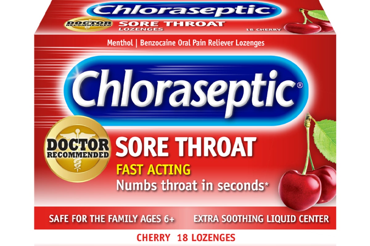 Chloraseptic Cherry Lozenges 18s