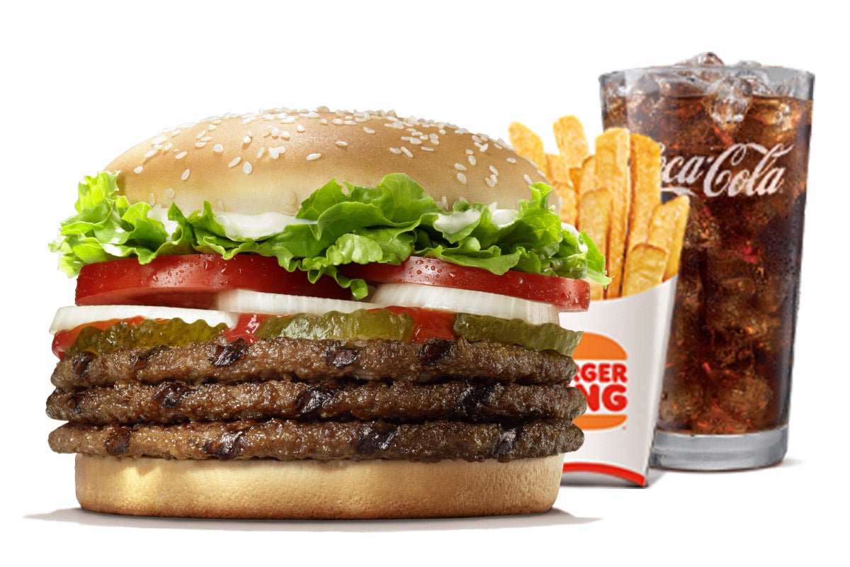 Triple Whopper Meal