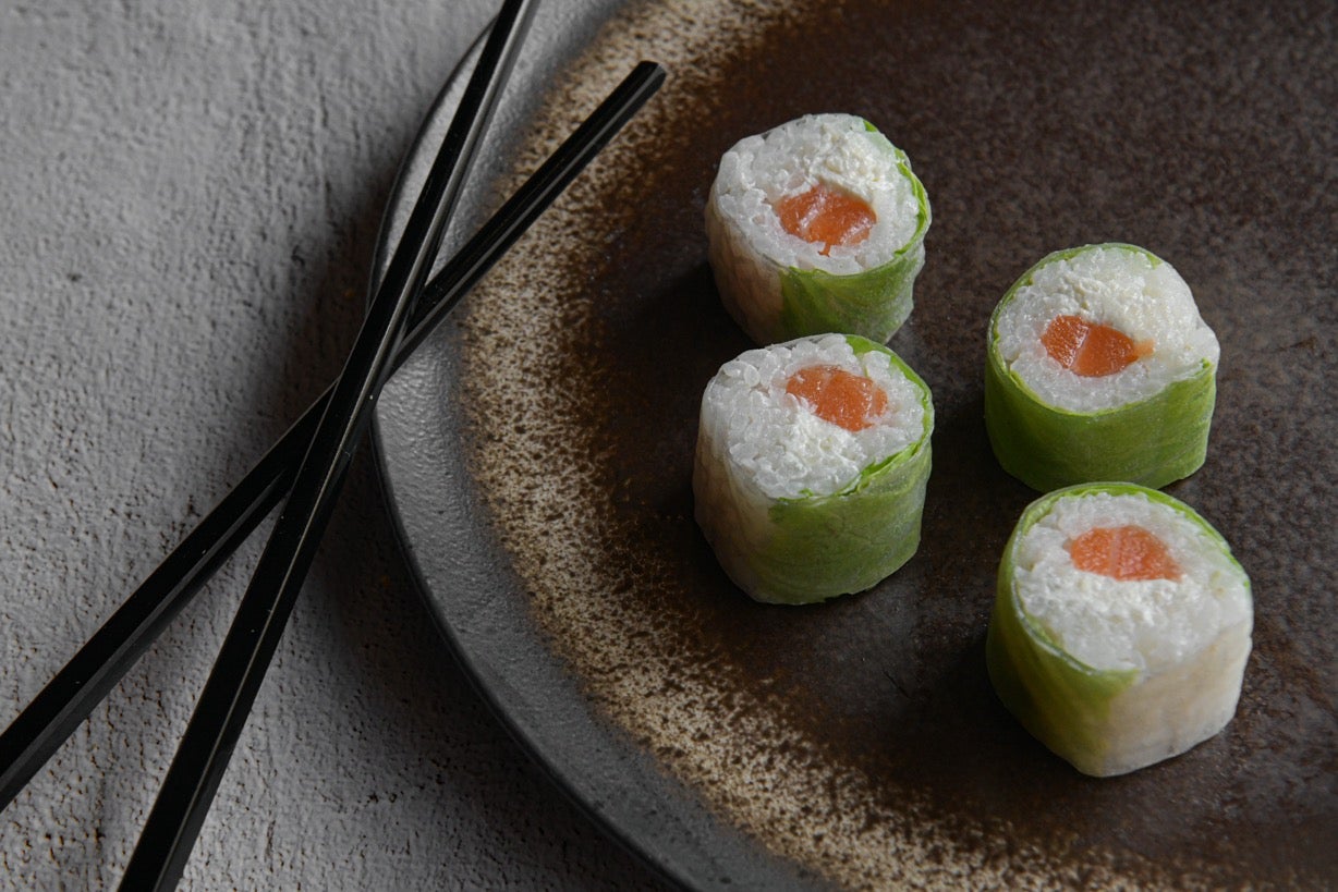 Springroll Saumon Cheese