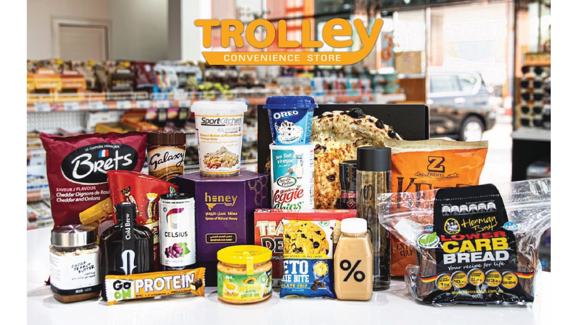 Trolley delivery from Qasr Order with Deliveroo