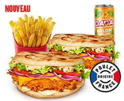 Menu Double Crispy Naan