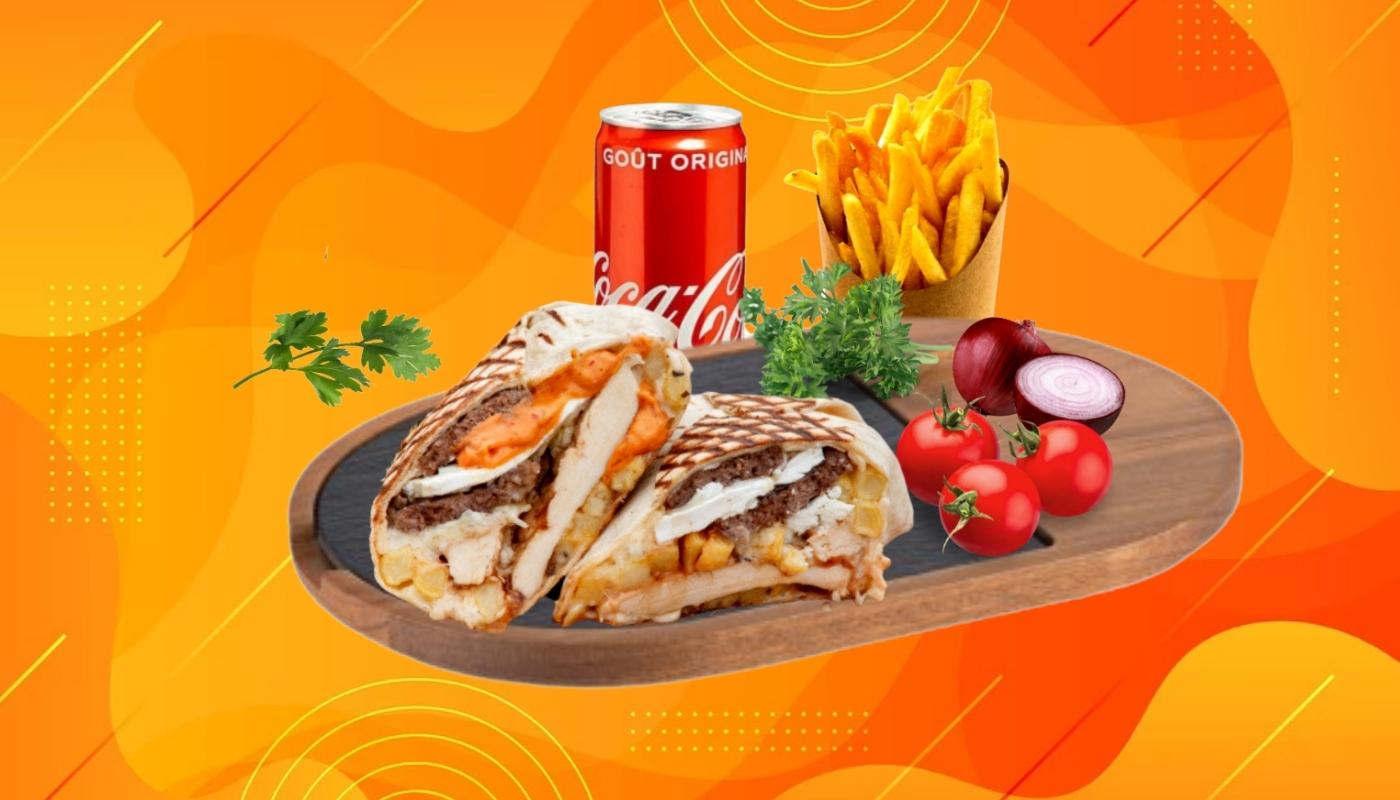 Menu Le Tacos baraka’s👩‍🍳🔥