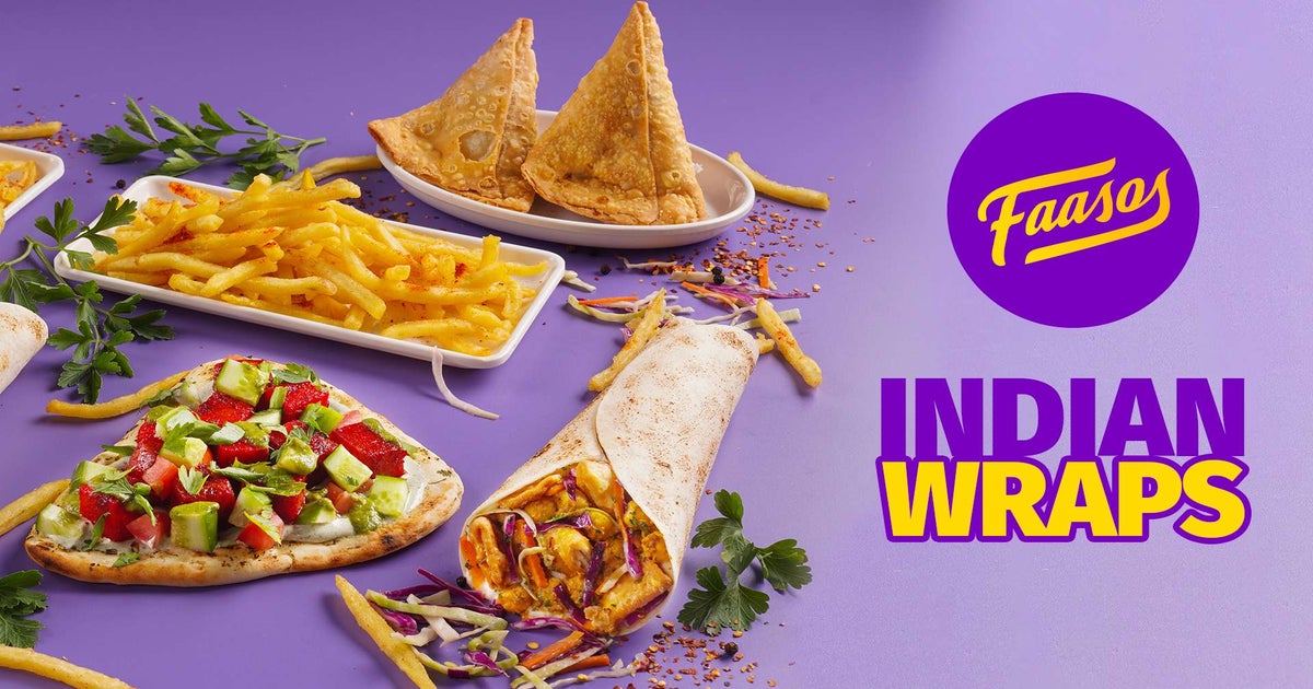 Faasos Indian Wraps delivery from Dollis Hill Order with Deliveroo