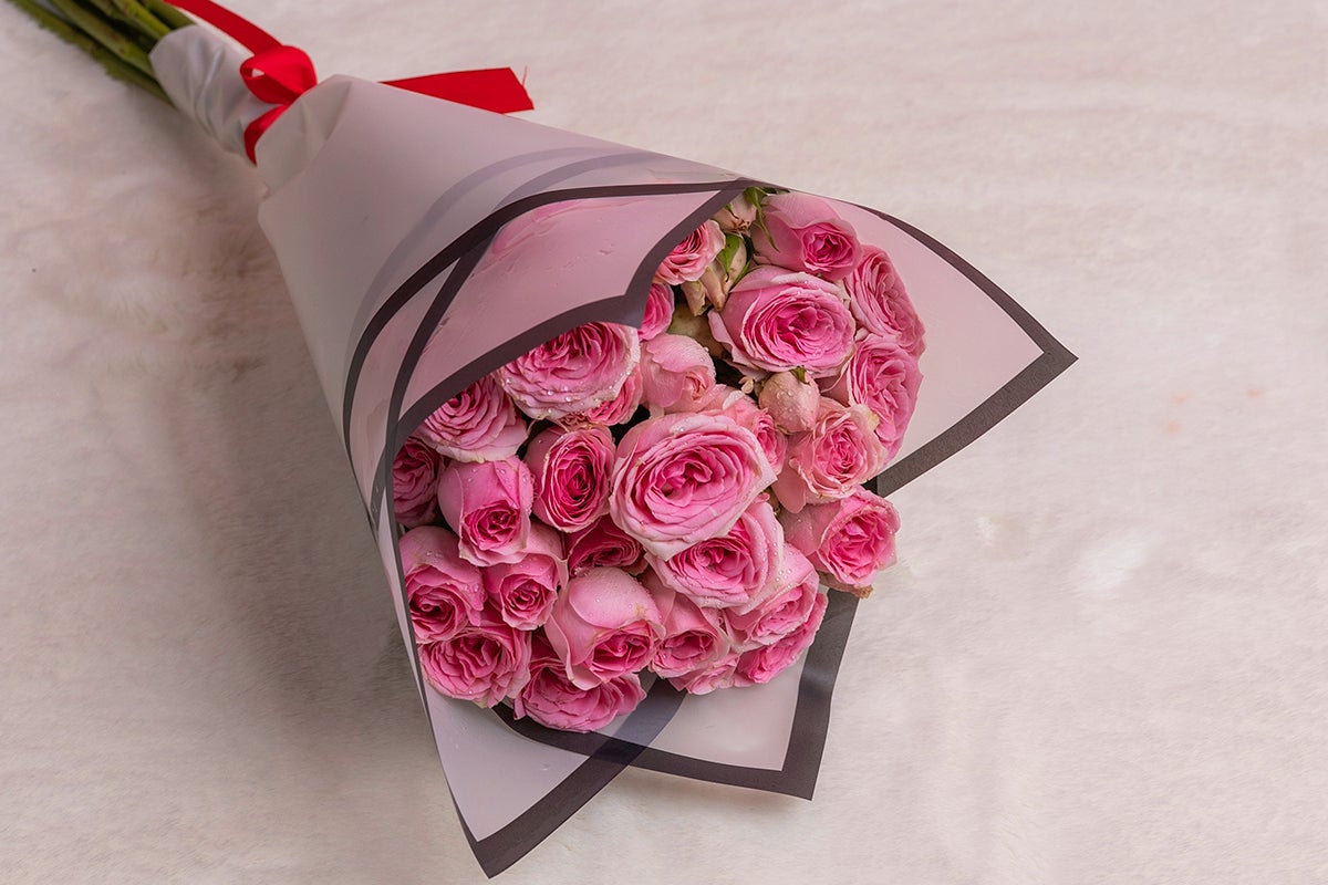 Small Bunch Pink Roses