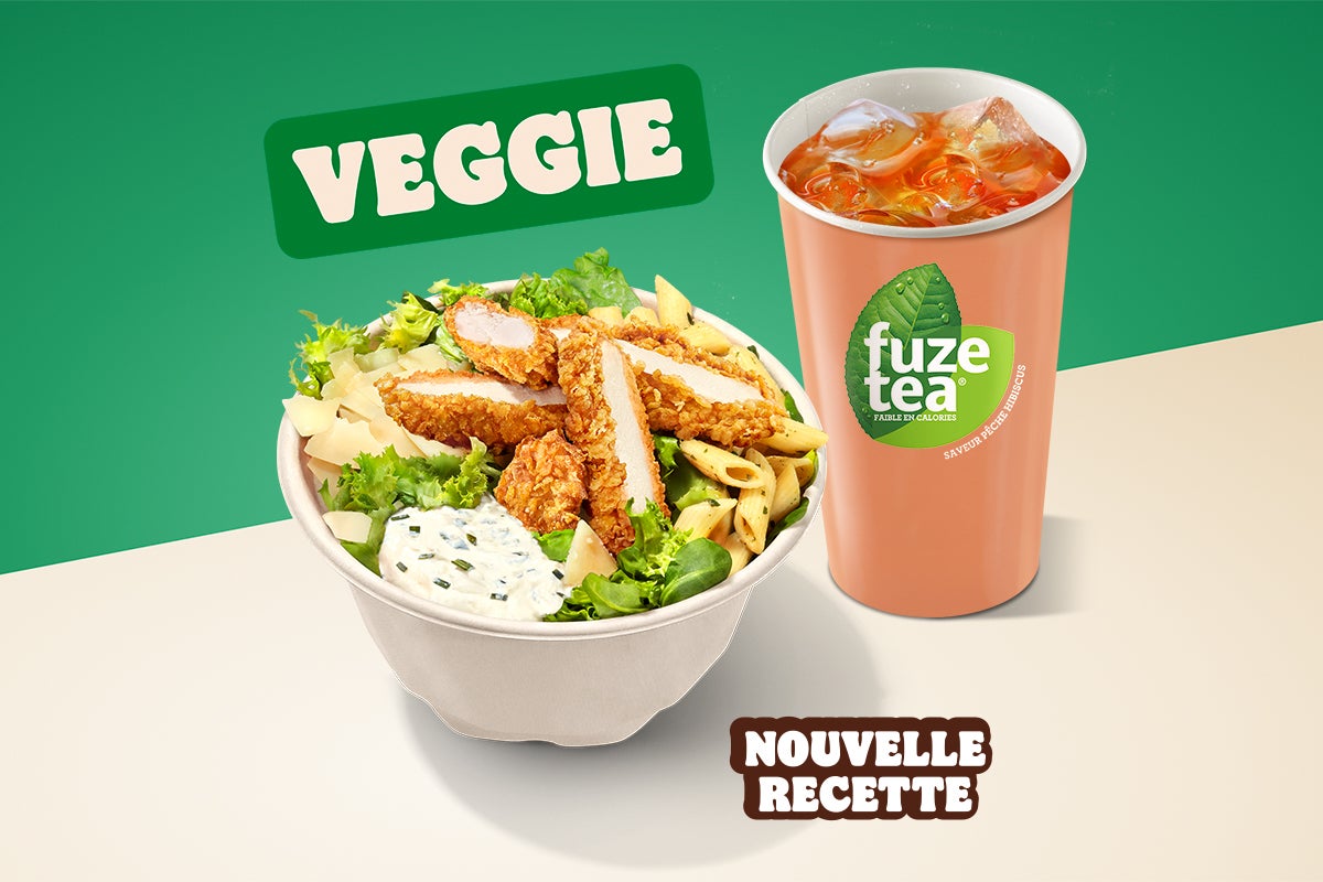 Menu Veggie Caesar Chicken Bowl