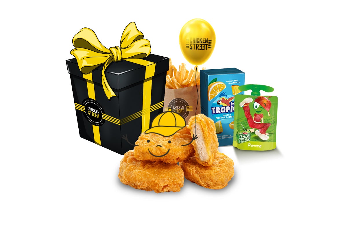 Menu enfant nuggets x4