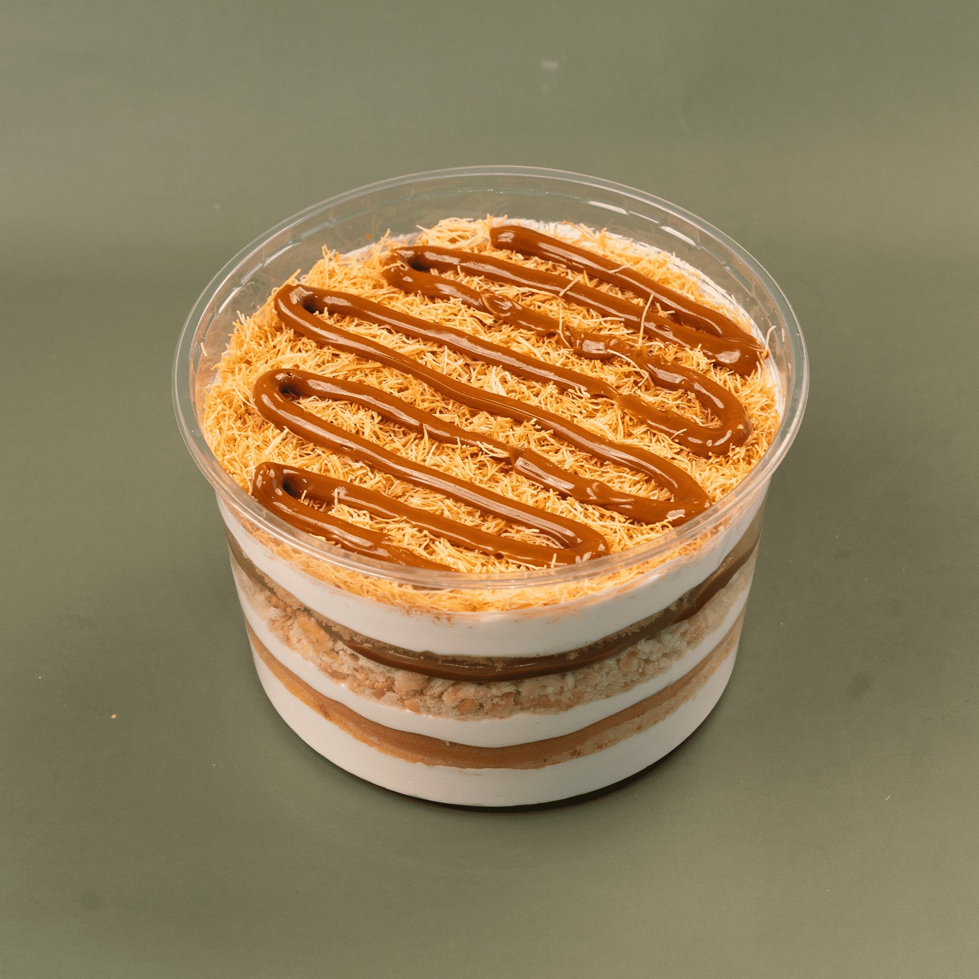 Custard Caramel Triffle