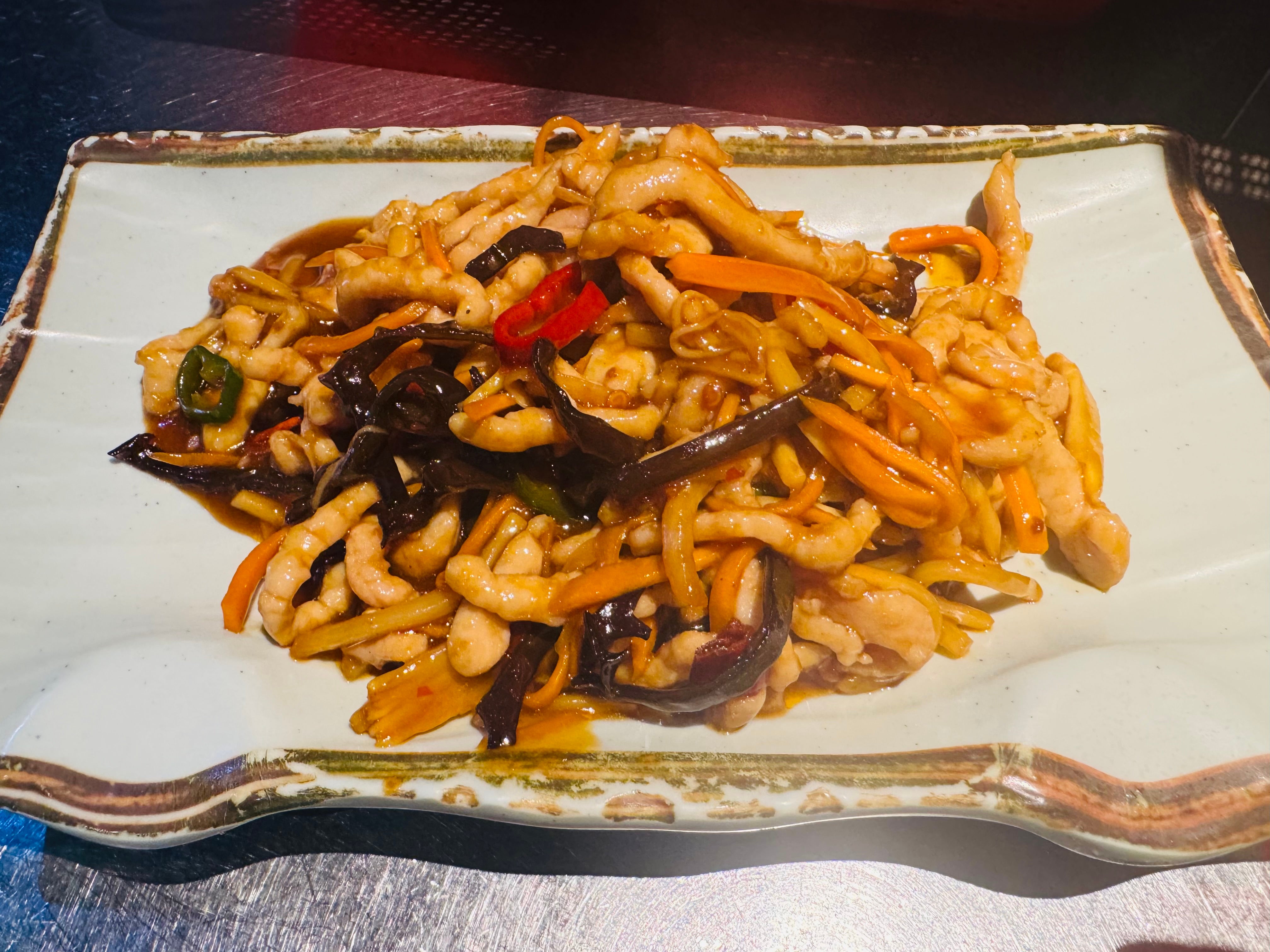 🌶️Sautéed Shredded Pork with Black Fungus in Sweet Spicy Sauce (鱼香肉丝)