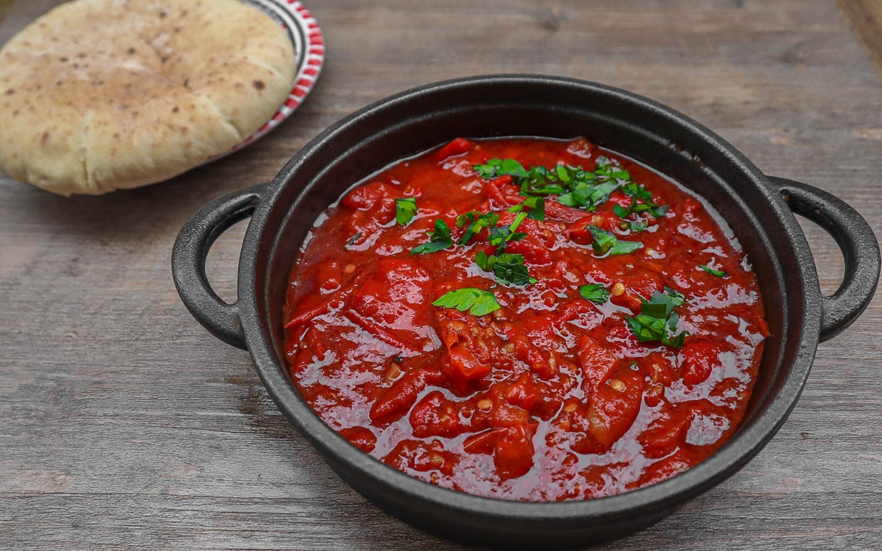 SHAKSHUKA ROUGE VEGANE