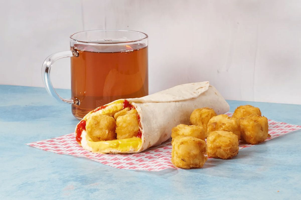 Egg Cheese Wrap Combo - Large
