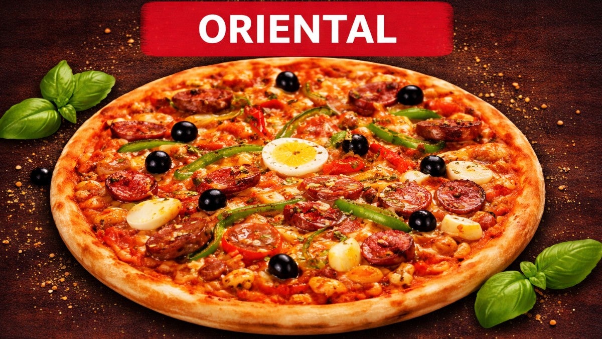 PIZZA 🍕 ORIENTAL