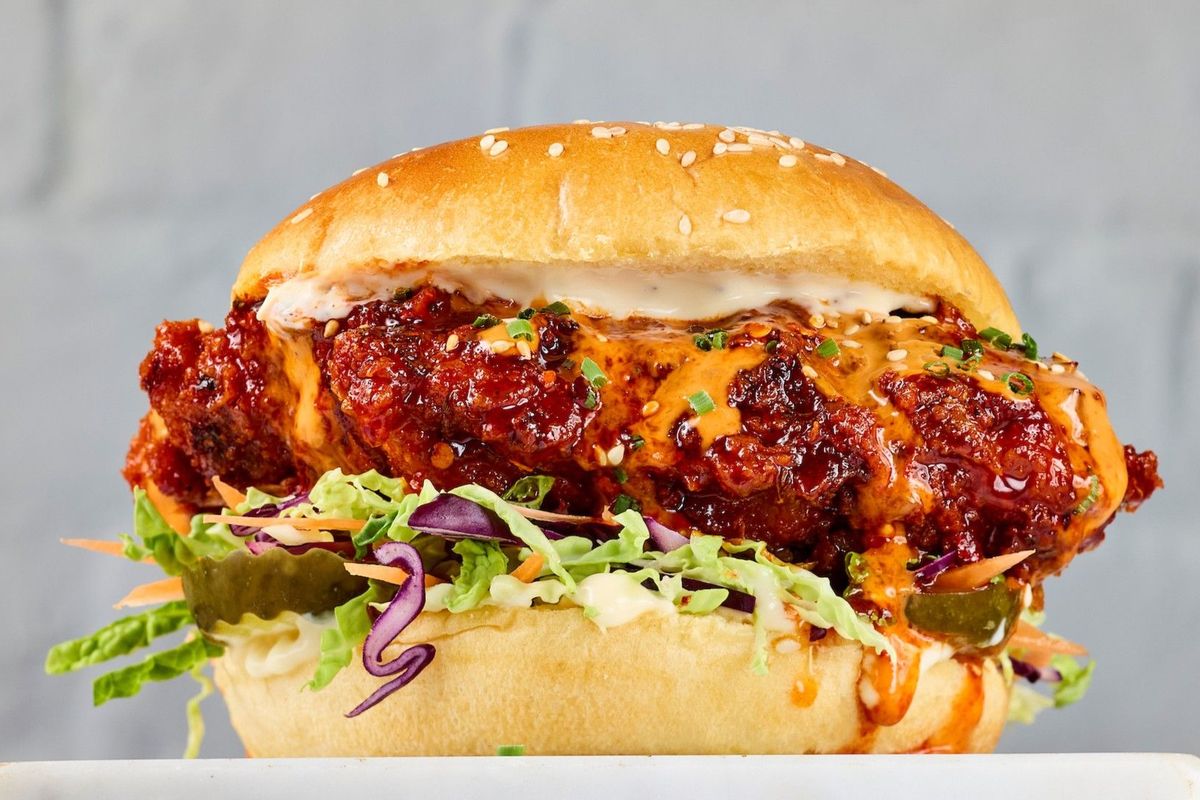 Honey Sriracha Burger