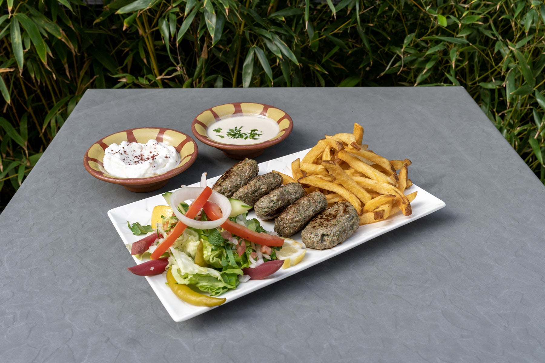 Assiette kefta