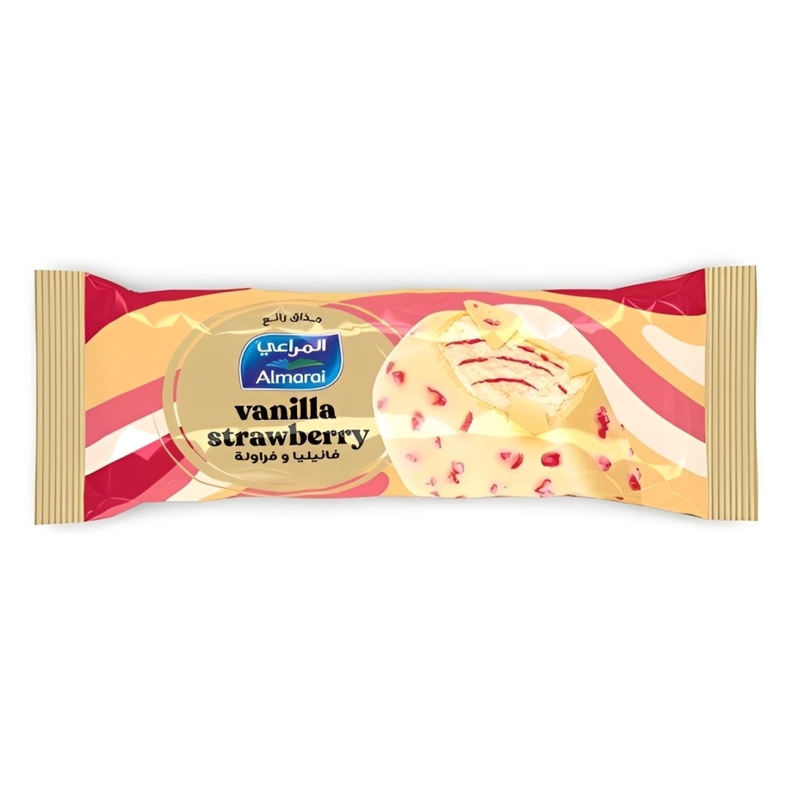 Almarai Vanilla & Strawberry Stick Ice Cream 90ml