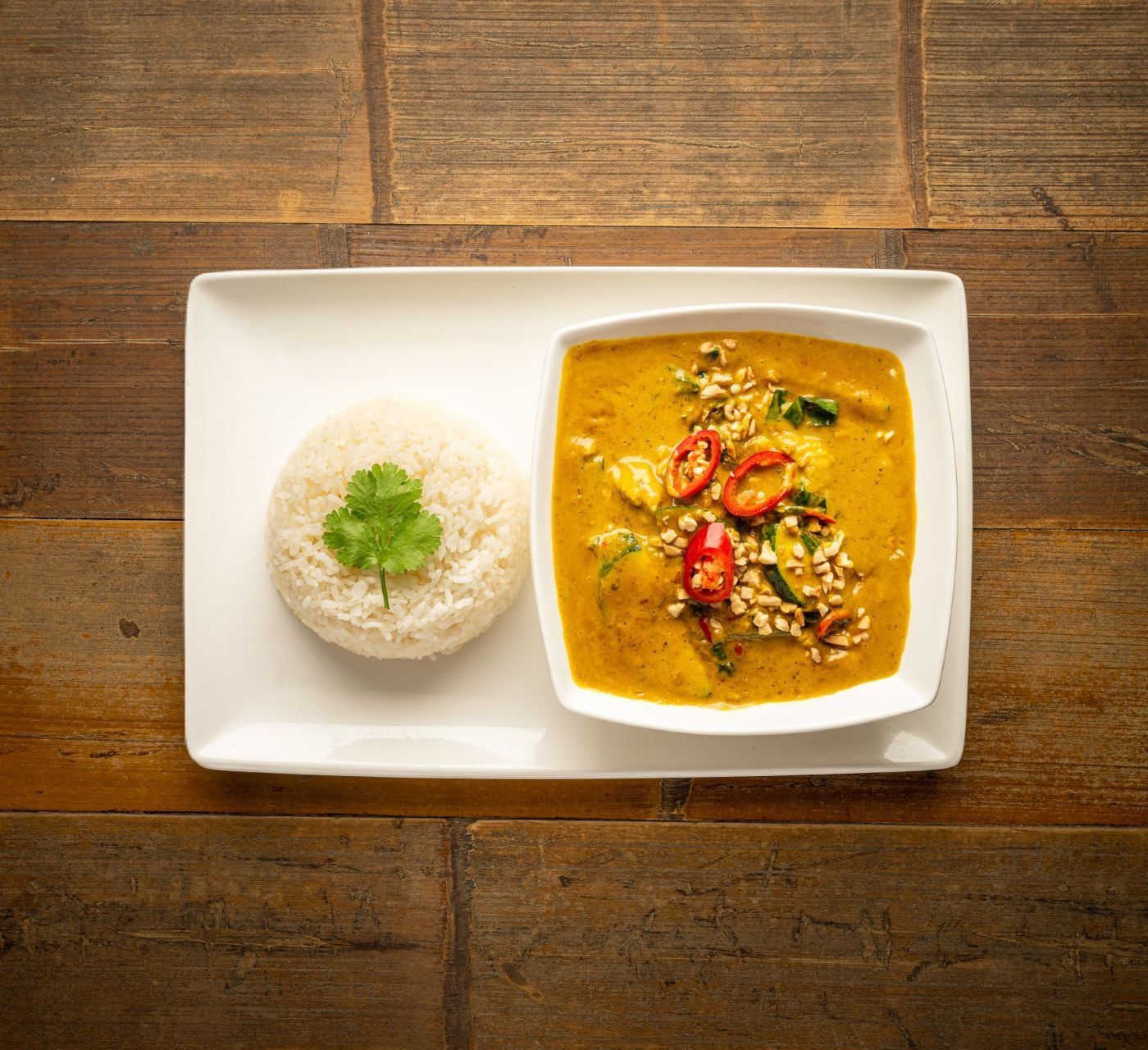 Spicy fish curry