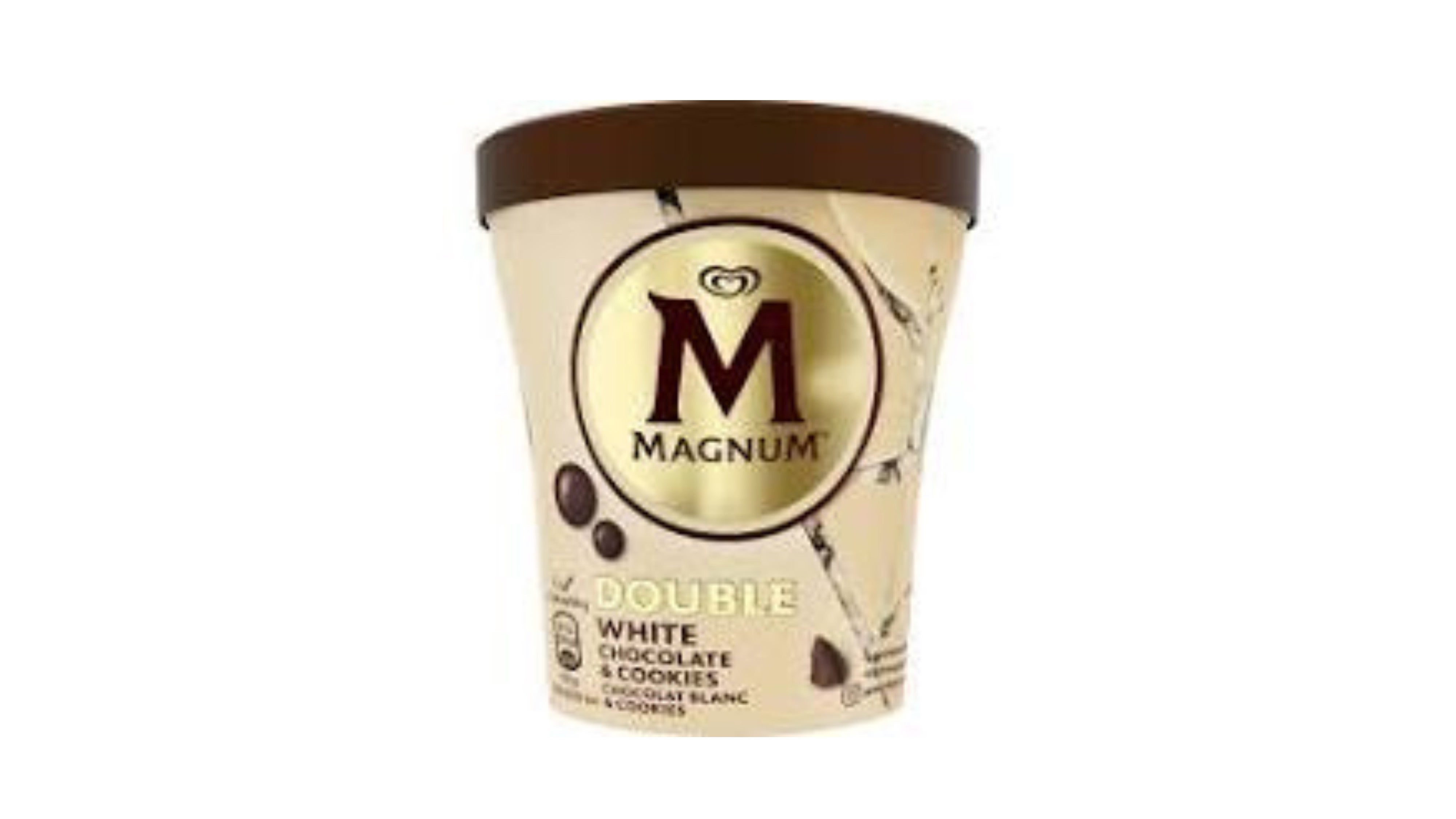 MAGNUM DOUBLE WHITE CHOCOLATE & COOKIES