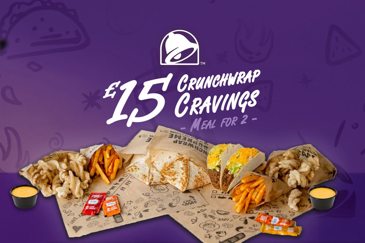 Taco Bell delivery from Cardiff City Centre Order with