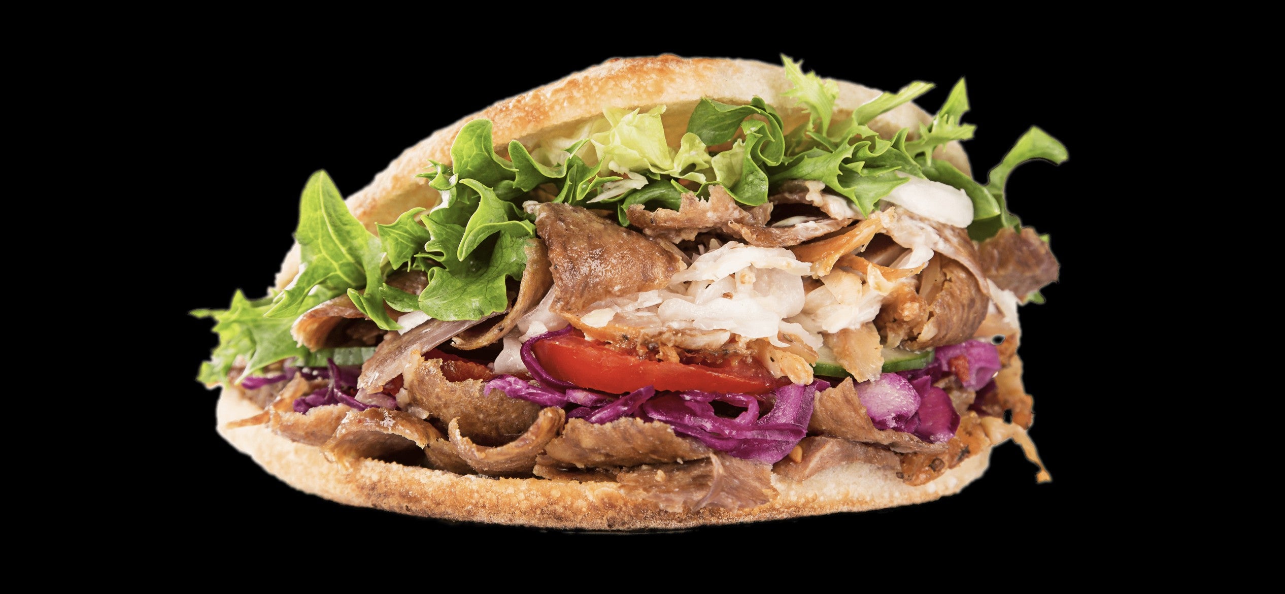 Menu kebab poulet