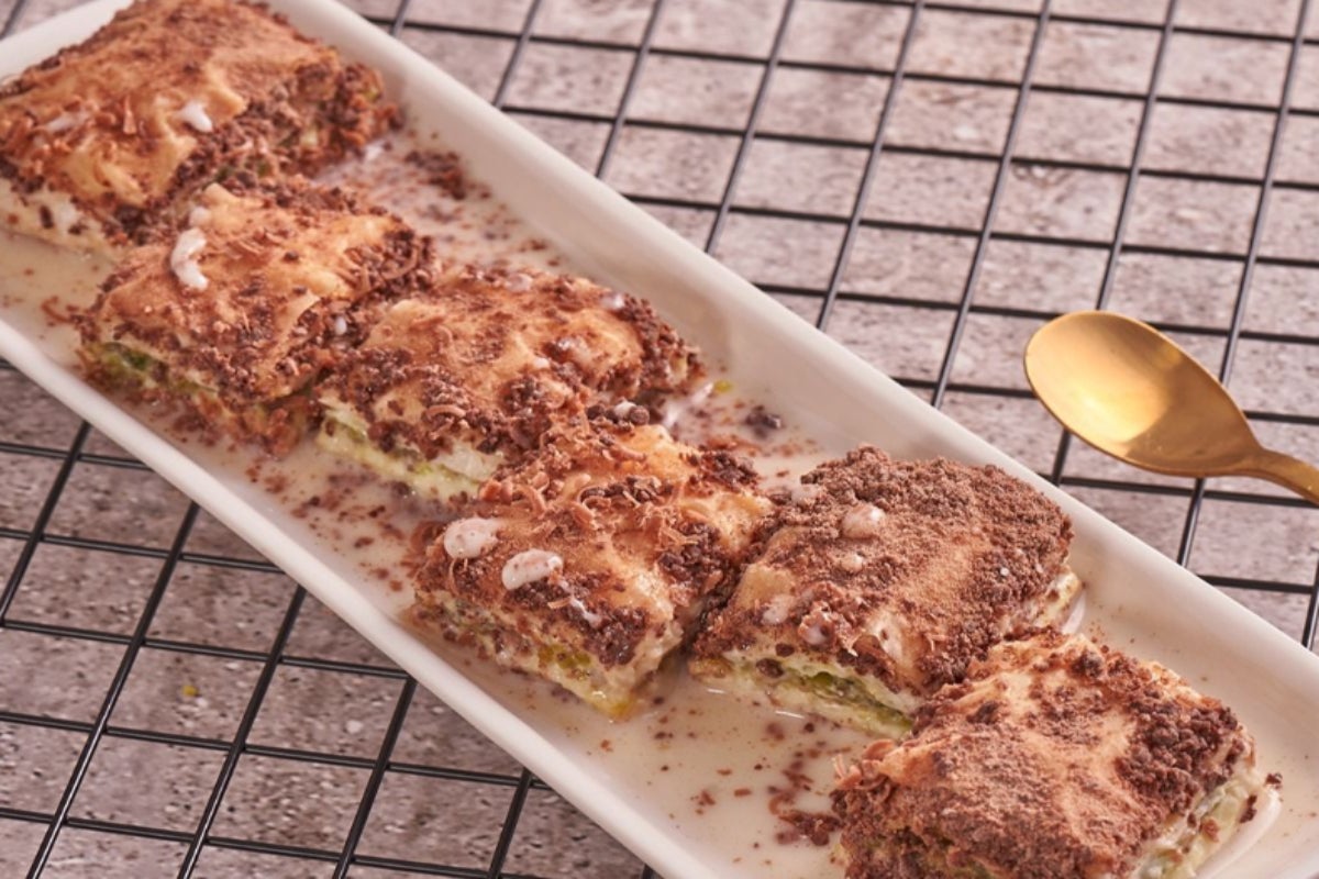 Milk Baklava With Chocloate