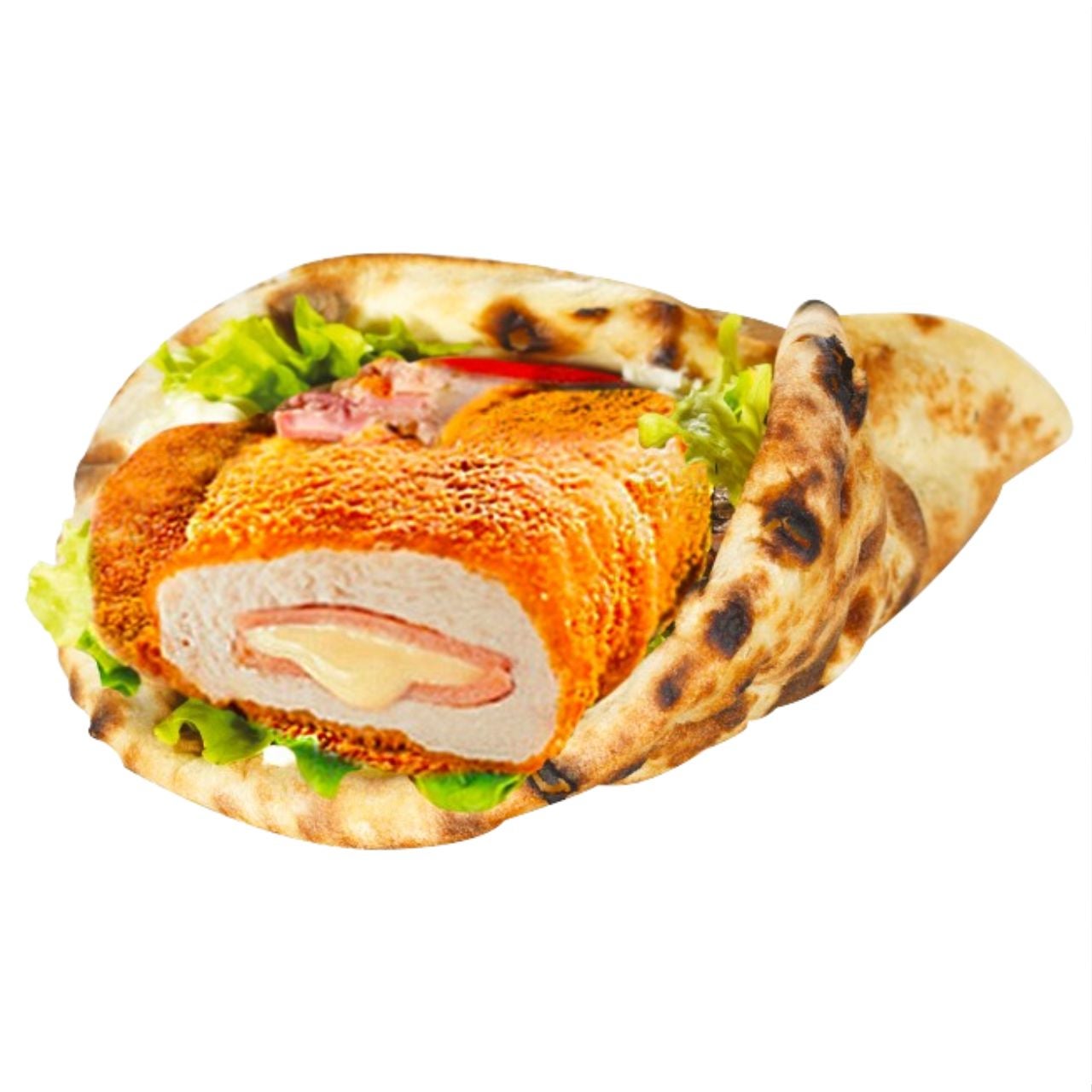 Sandwich cheese naan (cordon bleu)