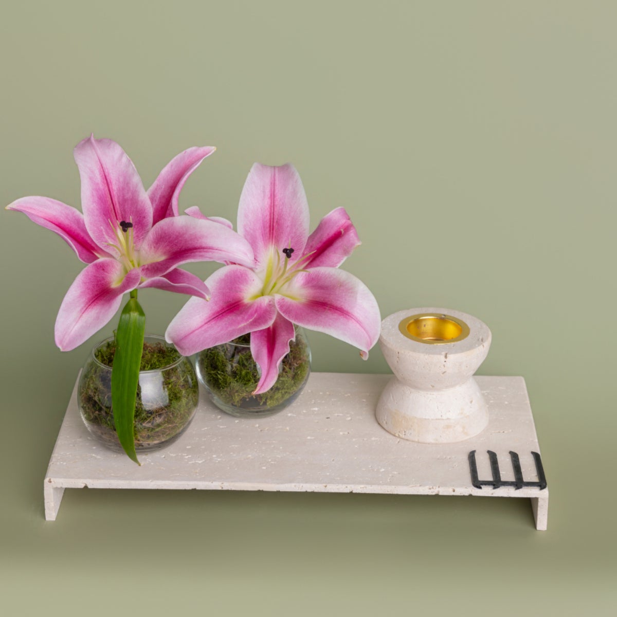 Travertine Tray