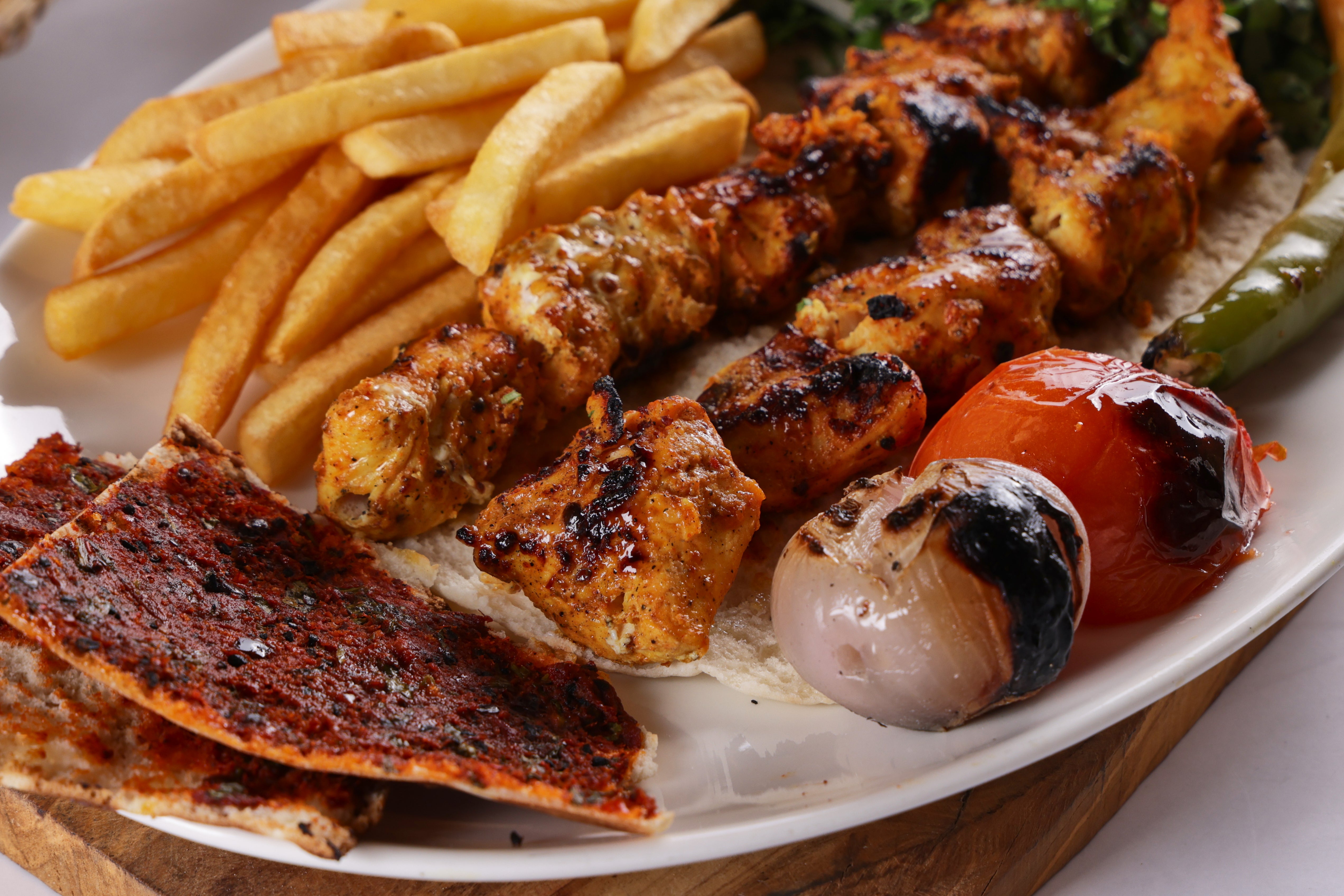 Sheesh Tawook with Rice