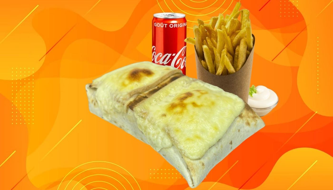 Menu Tacos gratiné aux raclettes🧀