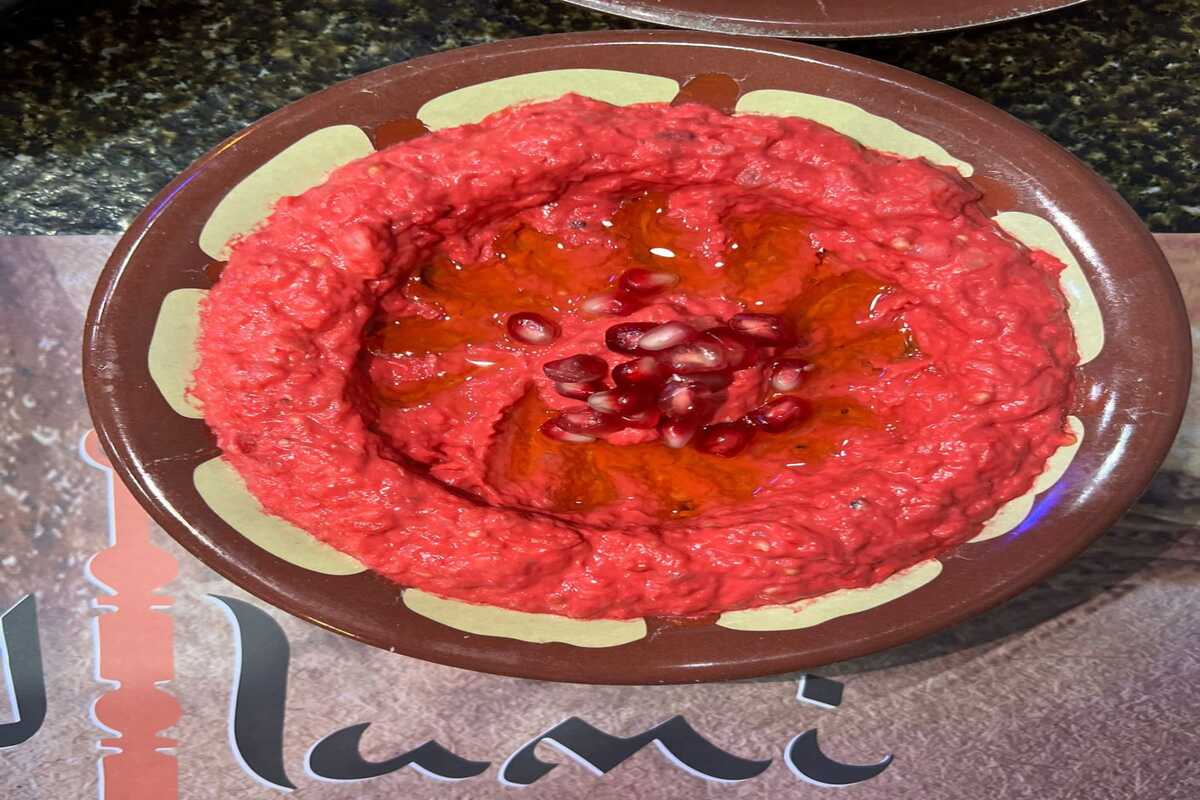 Muttabal Beet Root