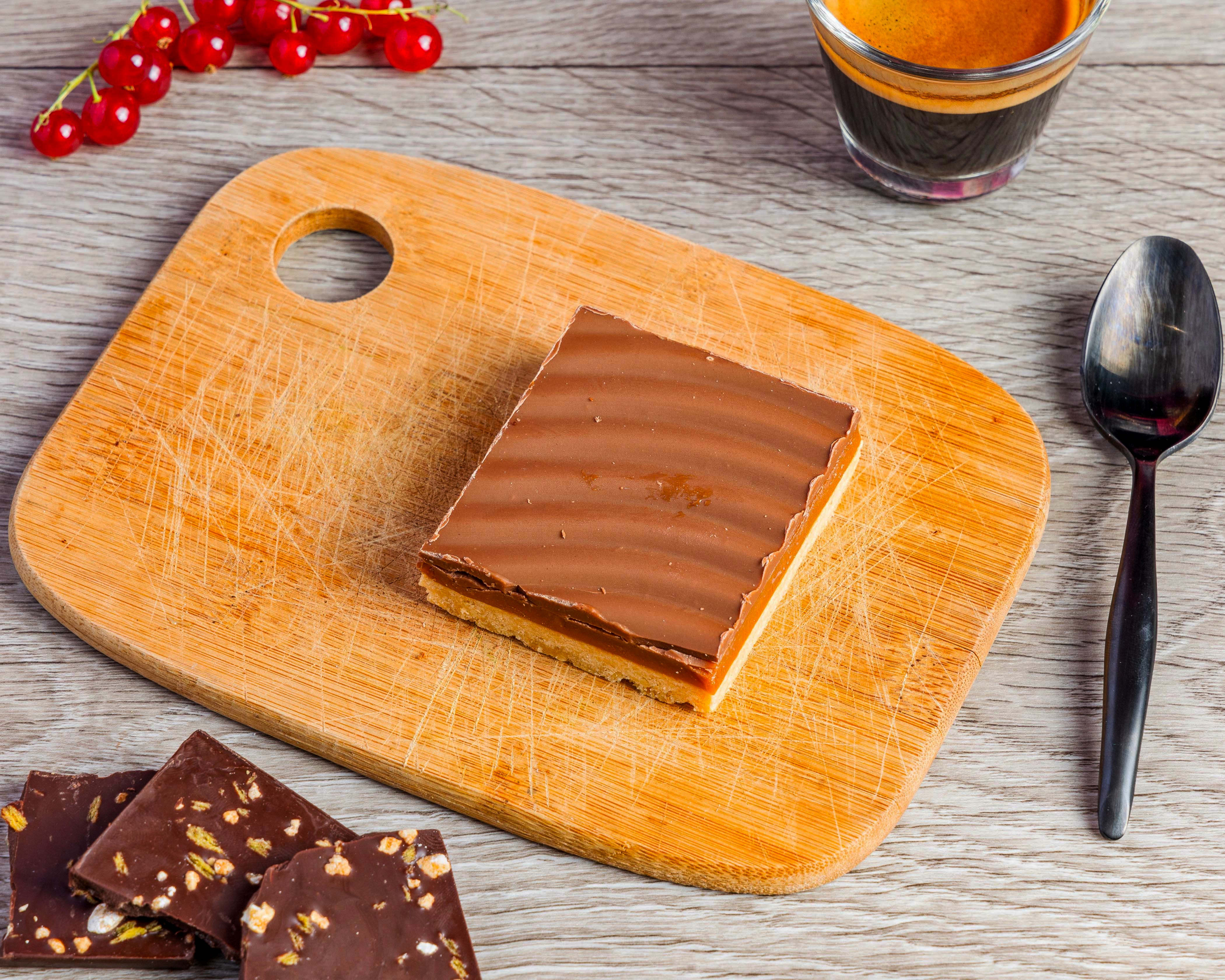 🍫 Sablé au chocolat au lait et caramel beurre salé