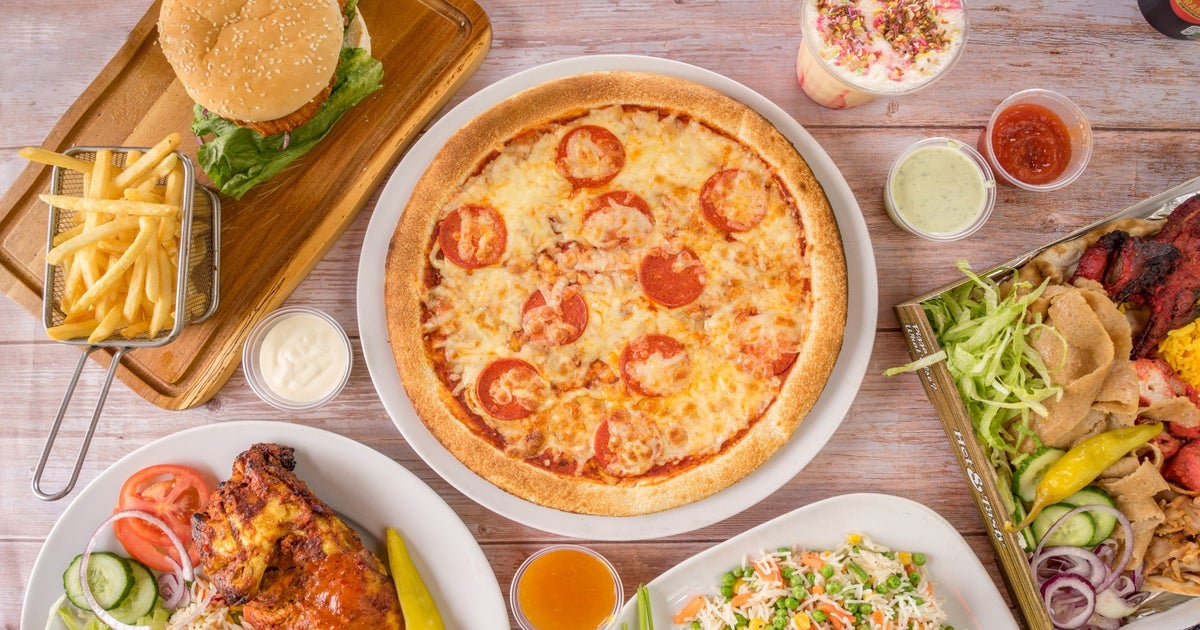 Pizza Box and Grill Sale delivery from Sale Order with Deliveroo