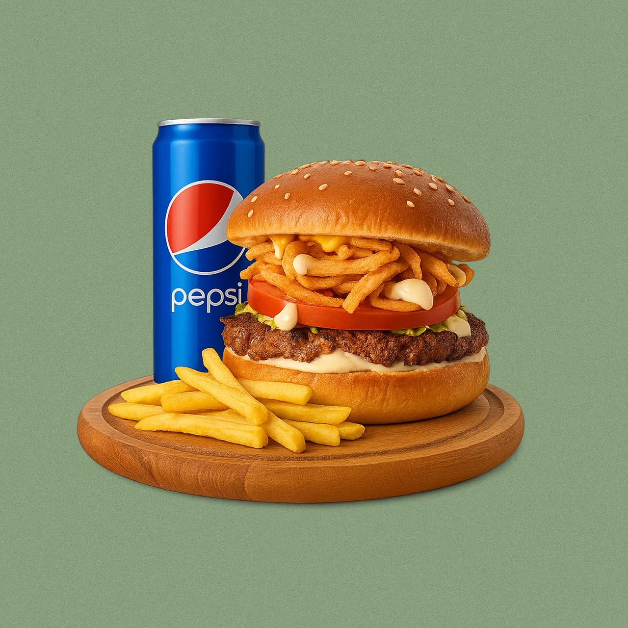 Ranchy Burger  Combo