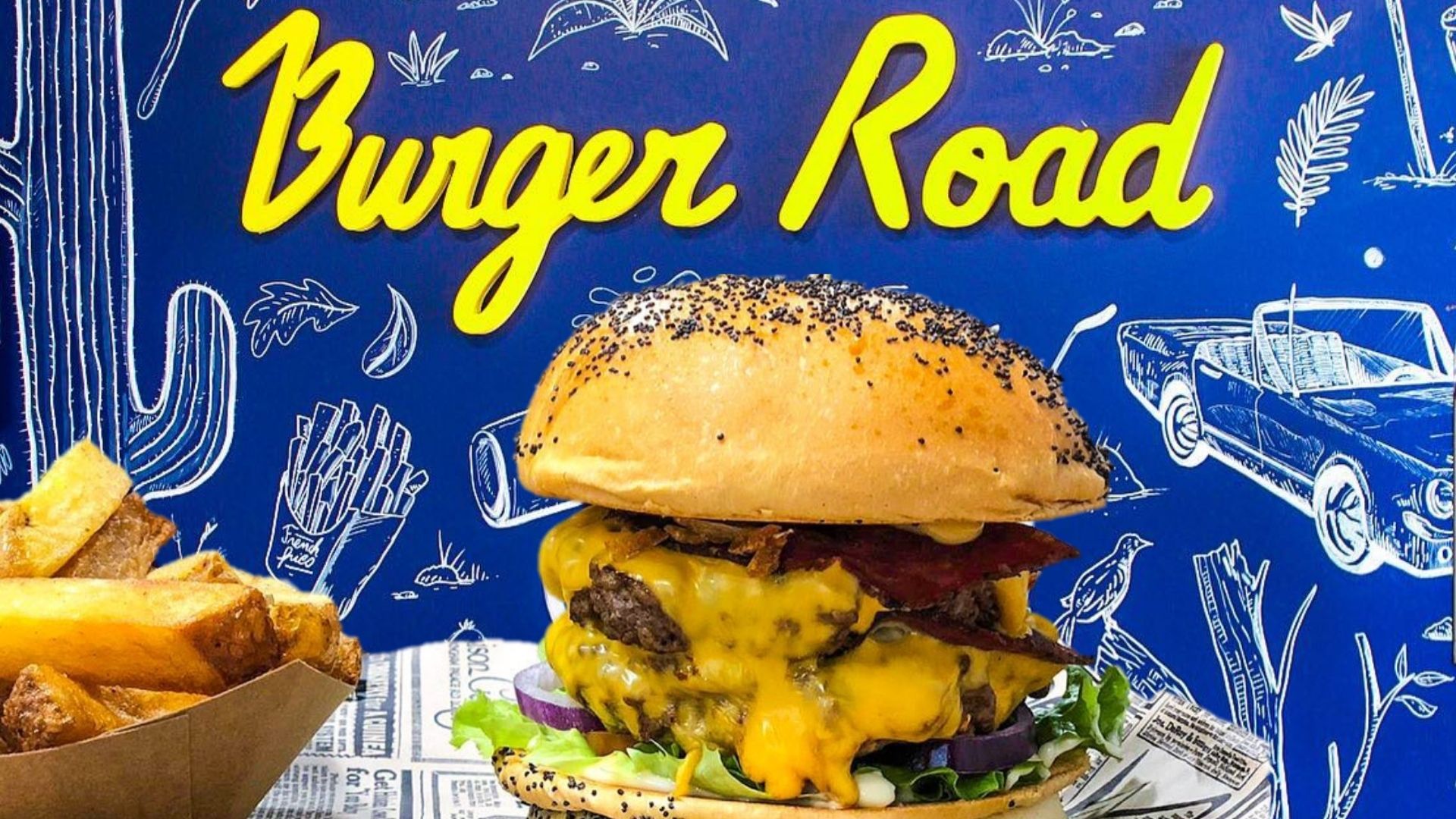 Livraison Burger Road 🍔 à AsnieressurSeine Coubertin Commandez