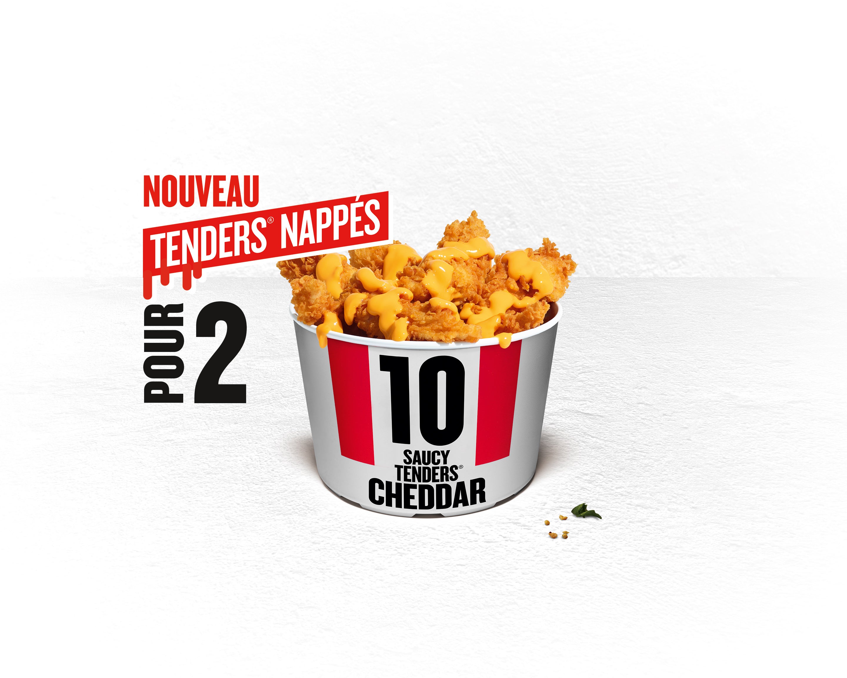 10 Saucy Tenders® Cheddar