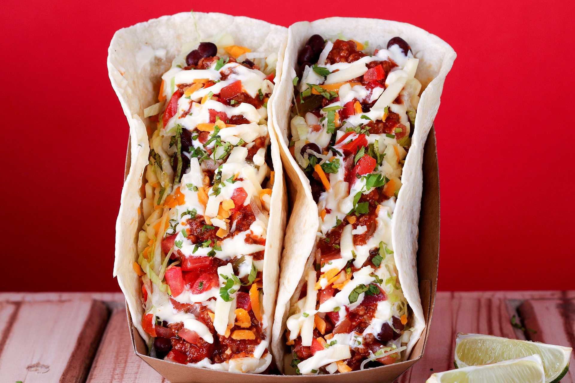 Chili Con Carne Tacos