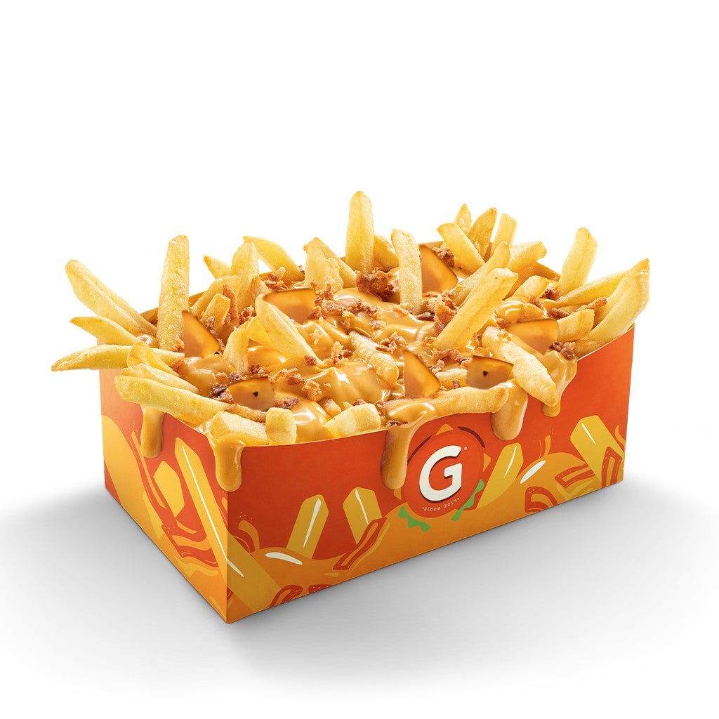 Frites cheddar crispy dinde