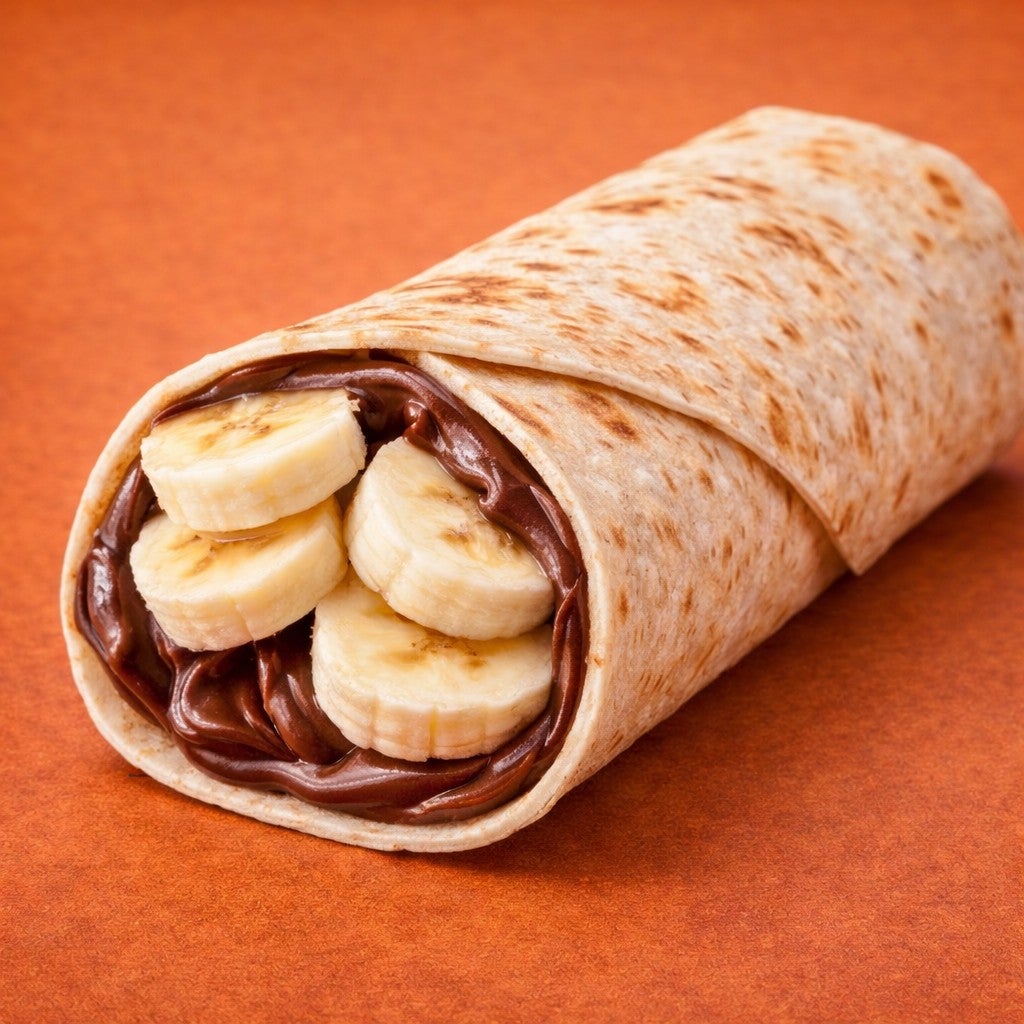 Mini wrap Nutella banane 🍌