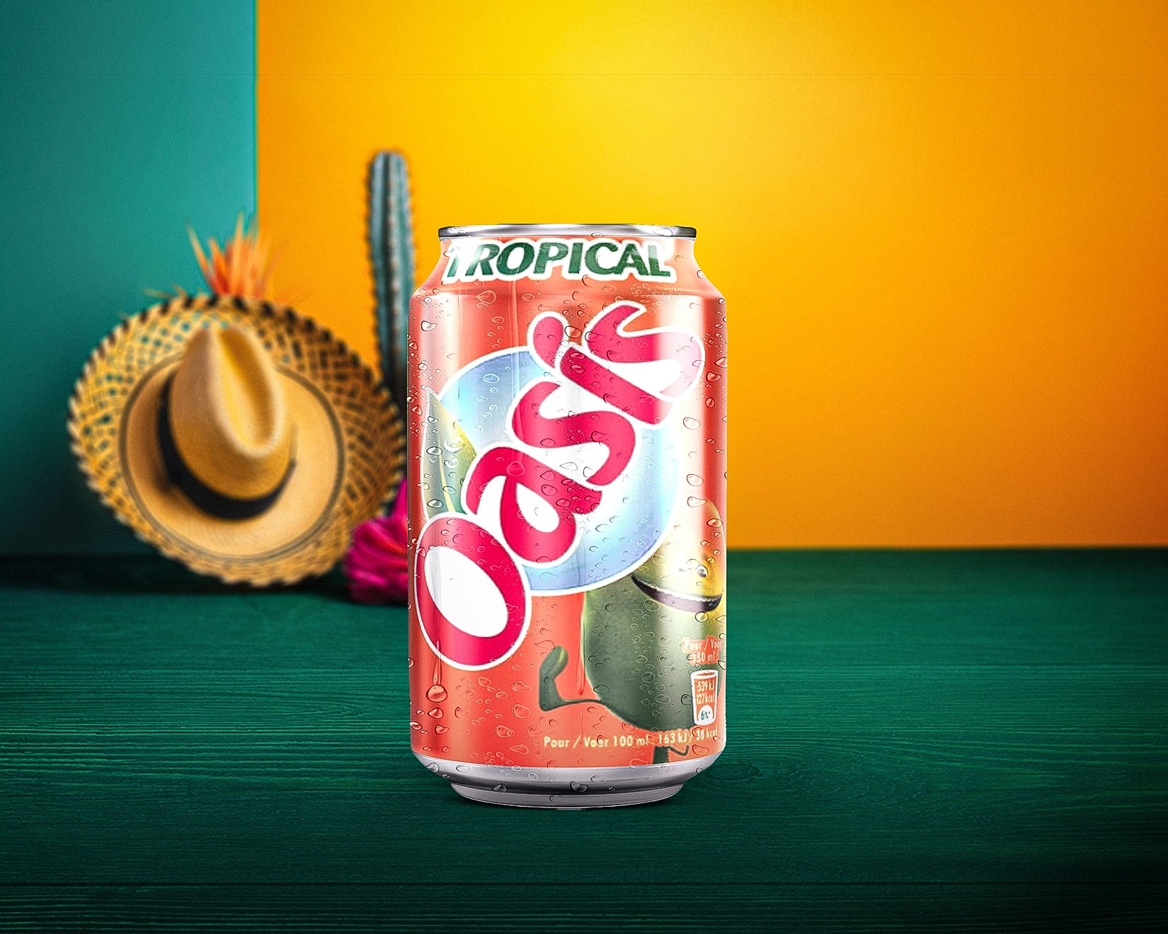 Oasis tropical 33cl