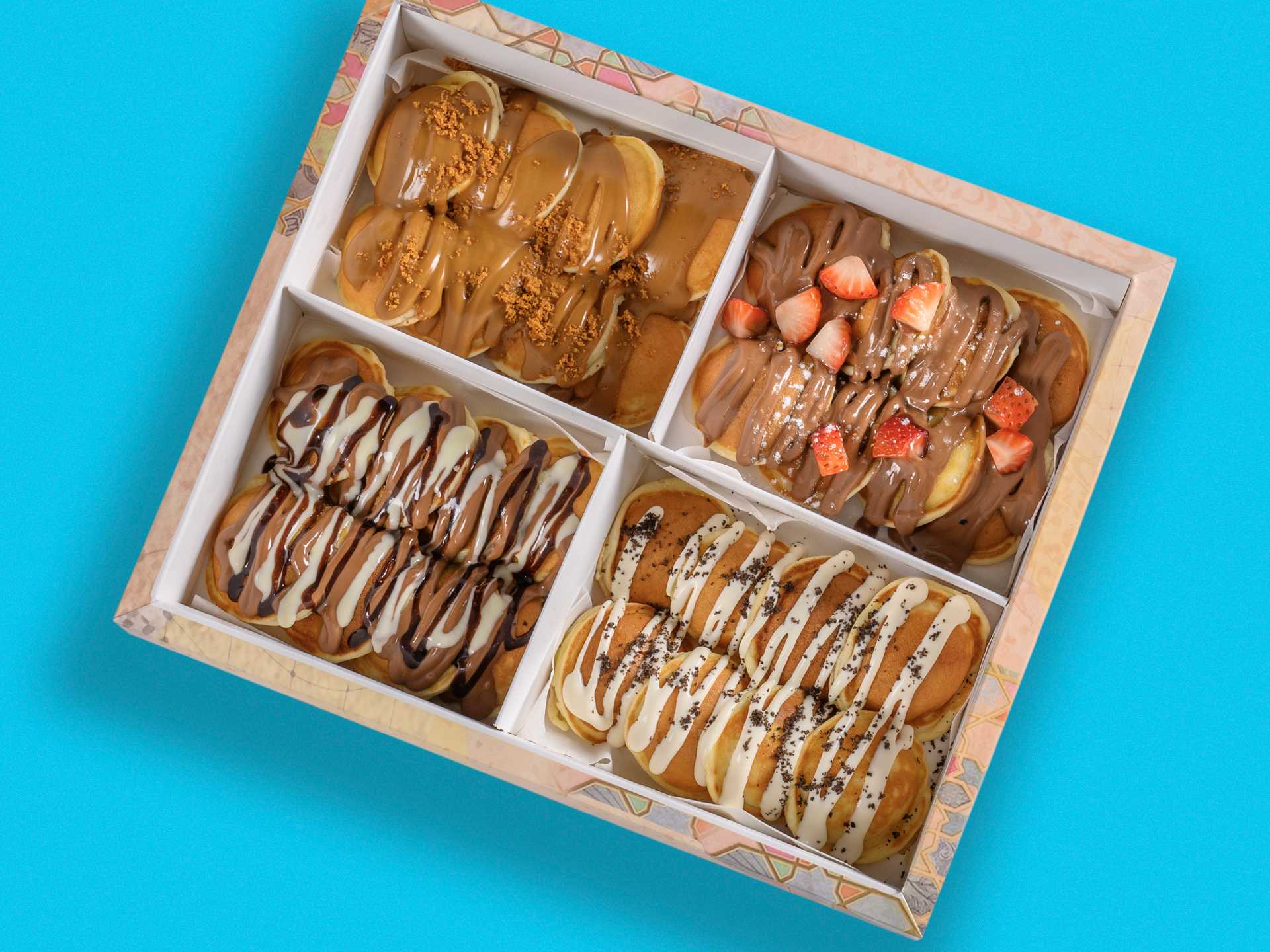 Saucy Mini Pancake Box