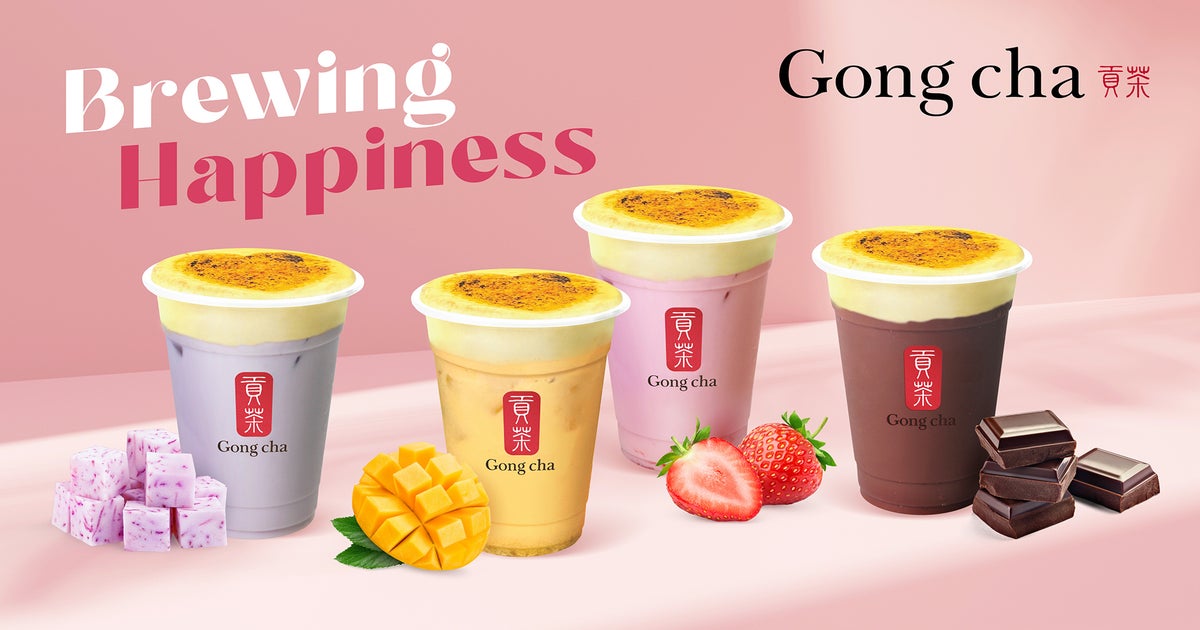 Gong Cha Nex delivery from Serangoon Central Order with Deliveroo