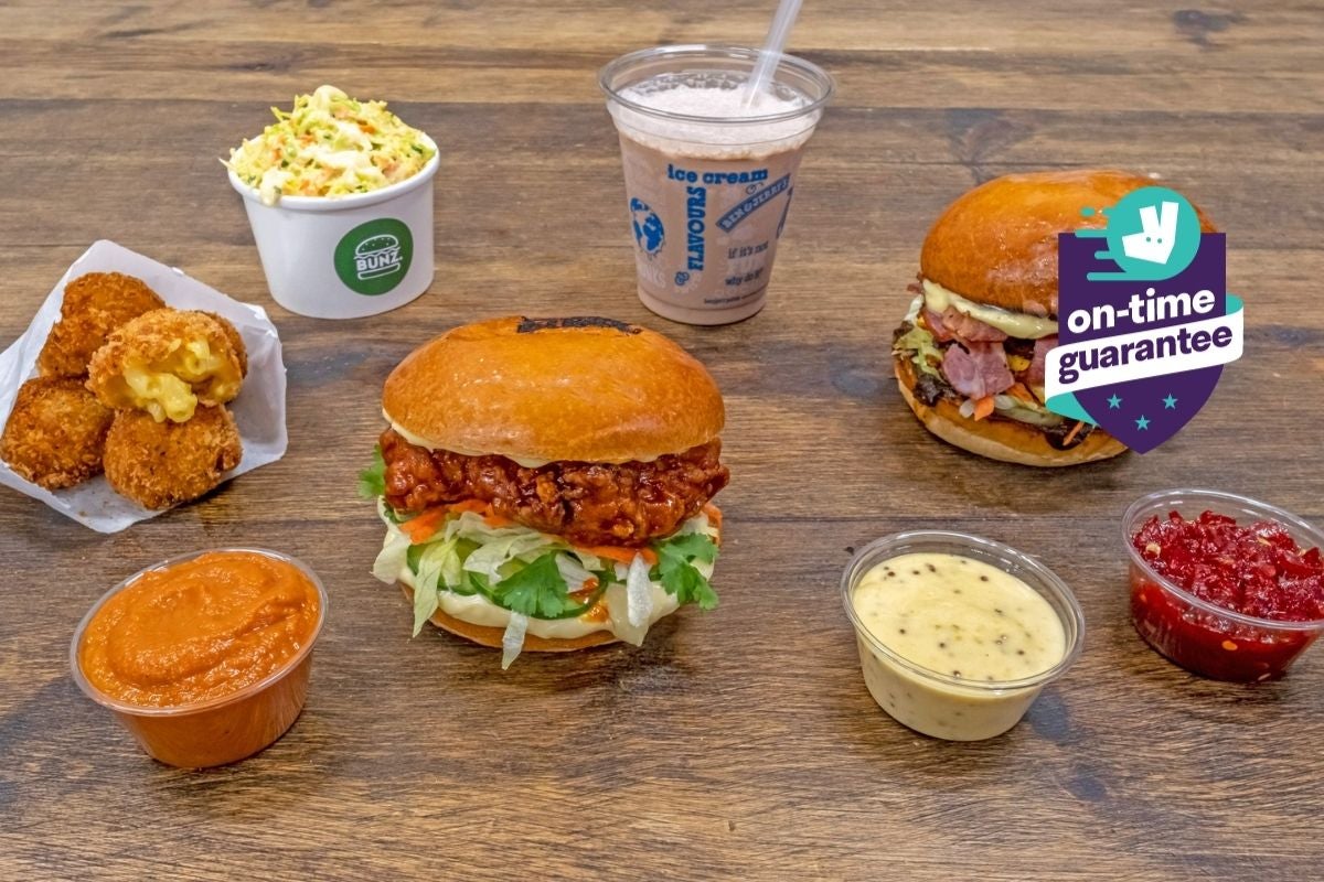 Burger Hub delivery from Downtown Canal Order with Deliveroo