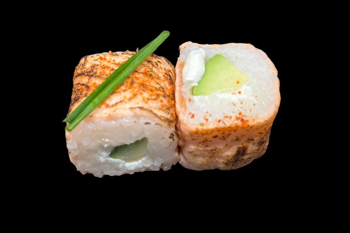 Saumon Roll Tataki Avocat Cheese 6 Pcs