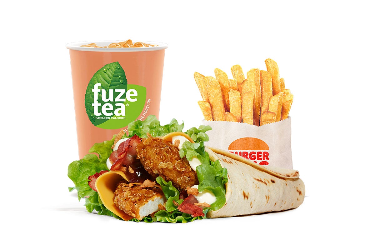 Wrap Chicken Cheese & Bacon