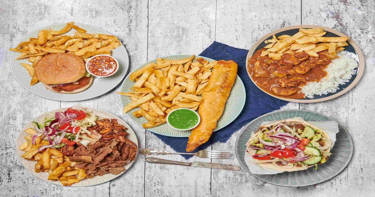 Inky Chip Box Staveley delivery from Staveley Order with Deliveroo