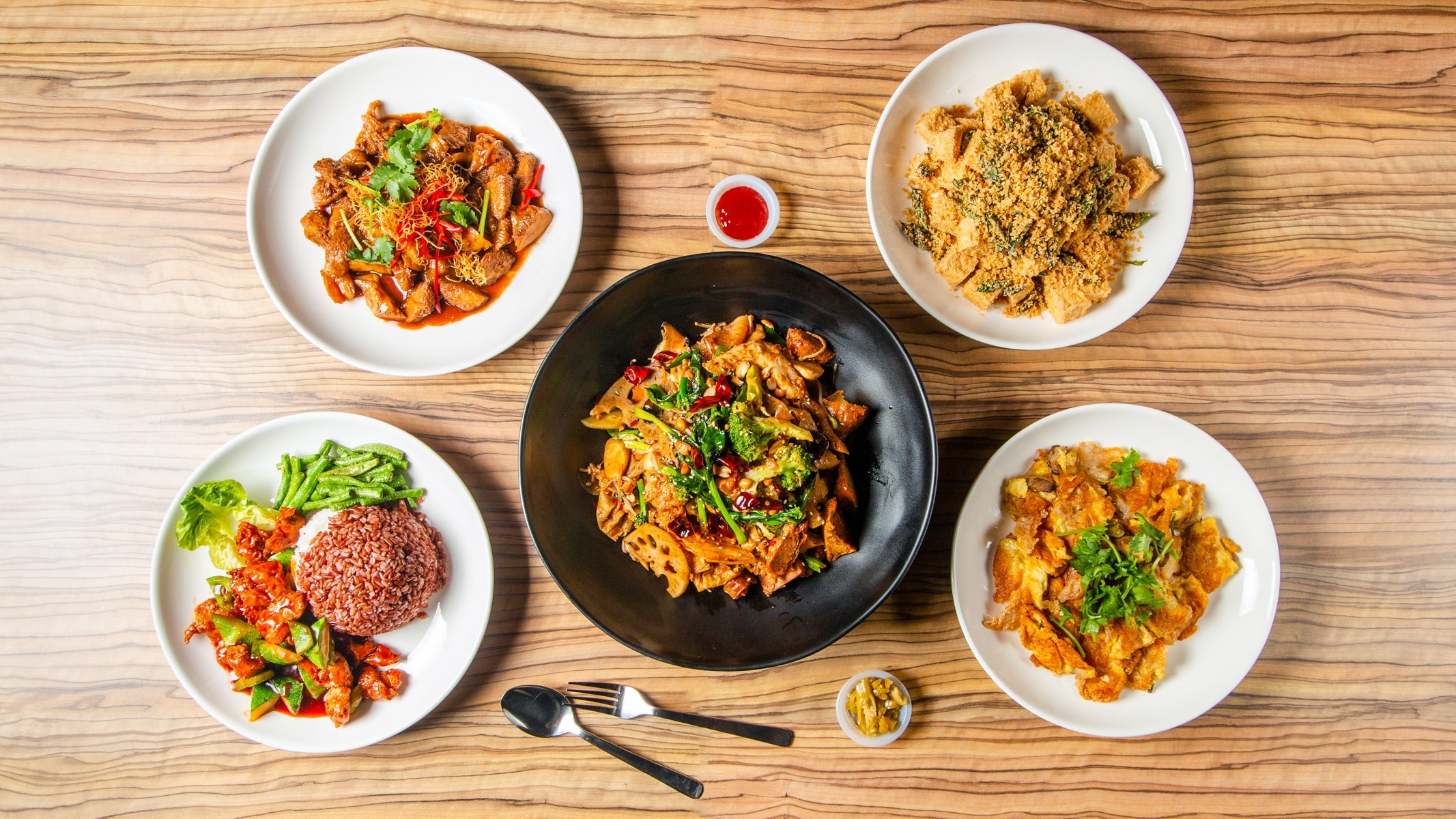 Yuan Wei Quan Vegetarian Bistro delivery from Lavender St Order with