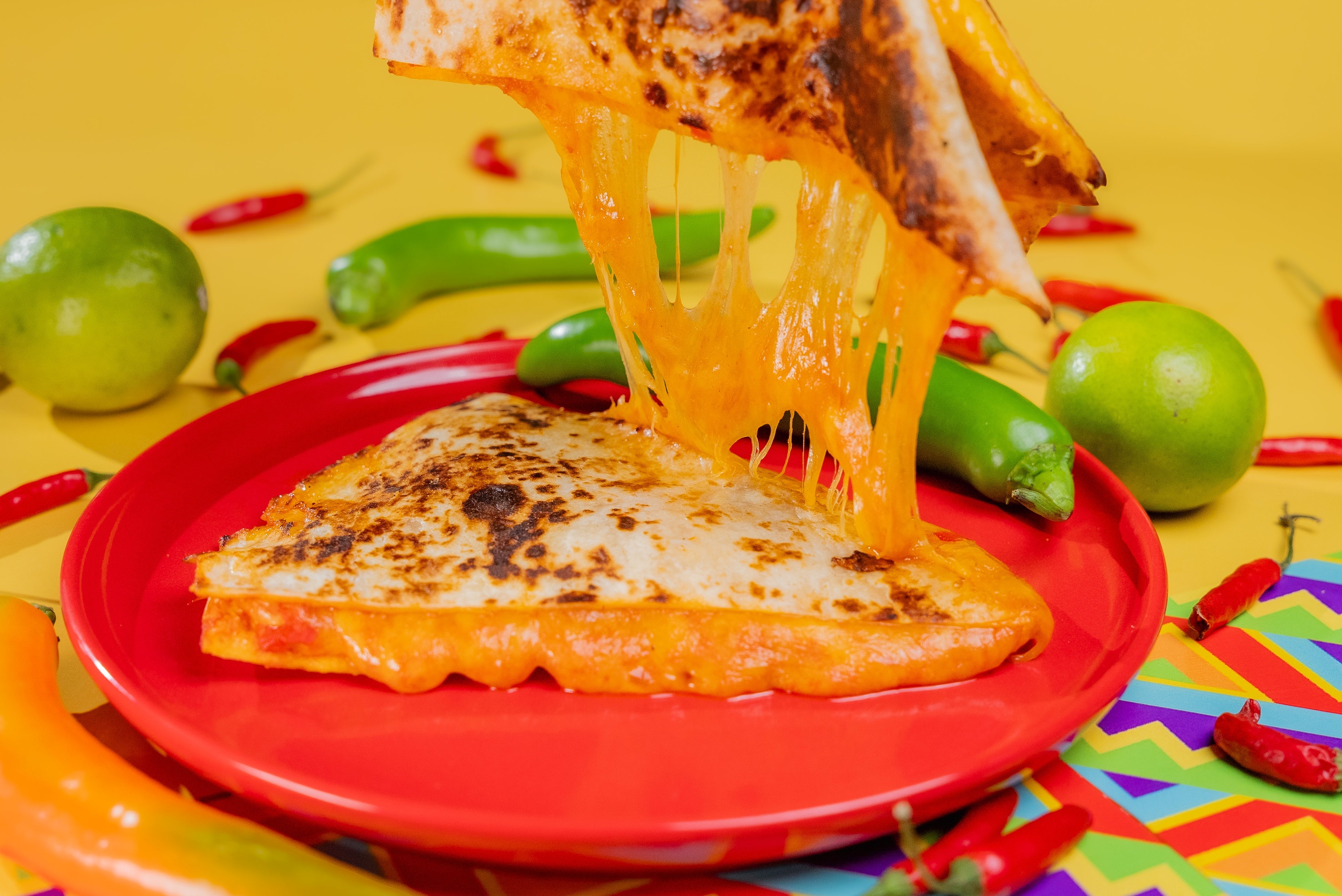 🌶️ Menu Quesadillas
