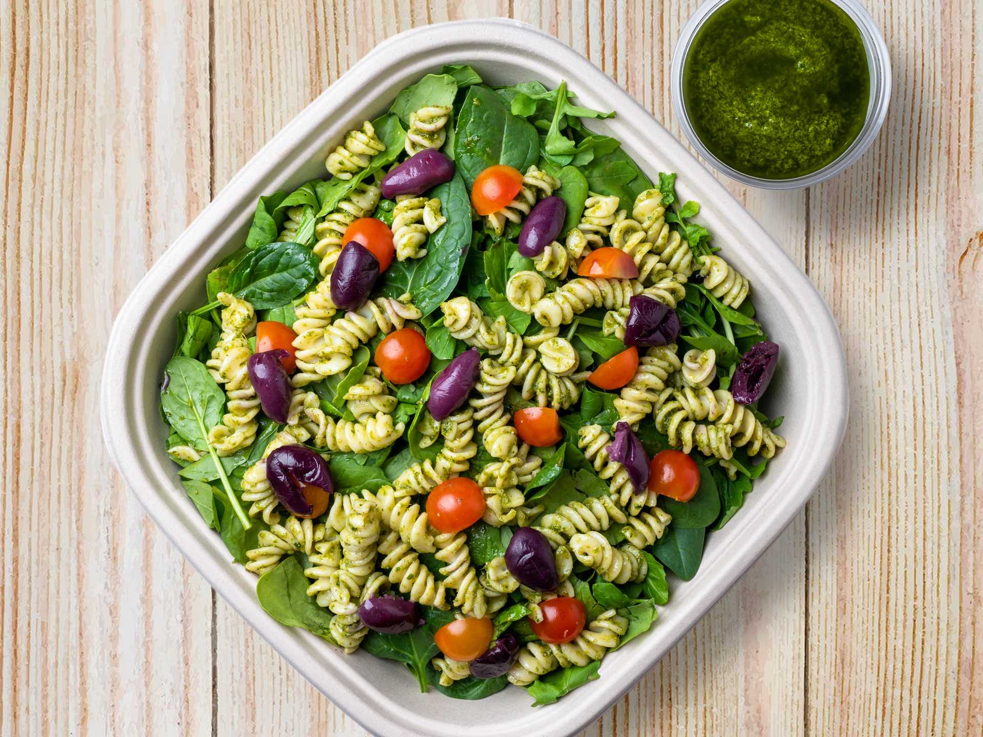 Pesto Pasta Salad Bowl