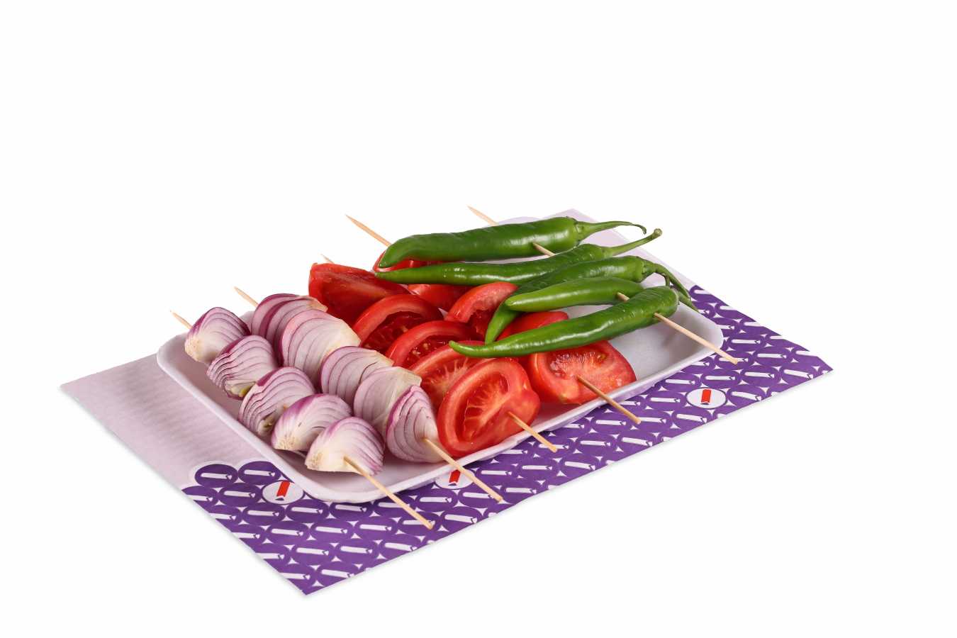 Vegetables BBQ Plate
